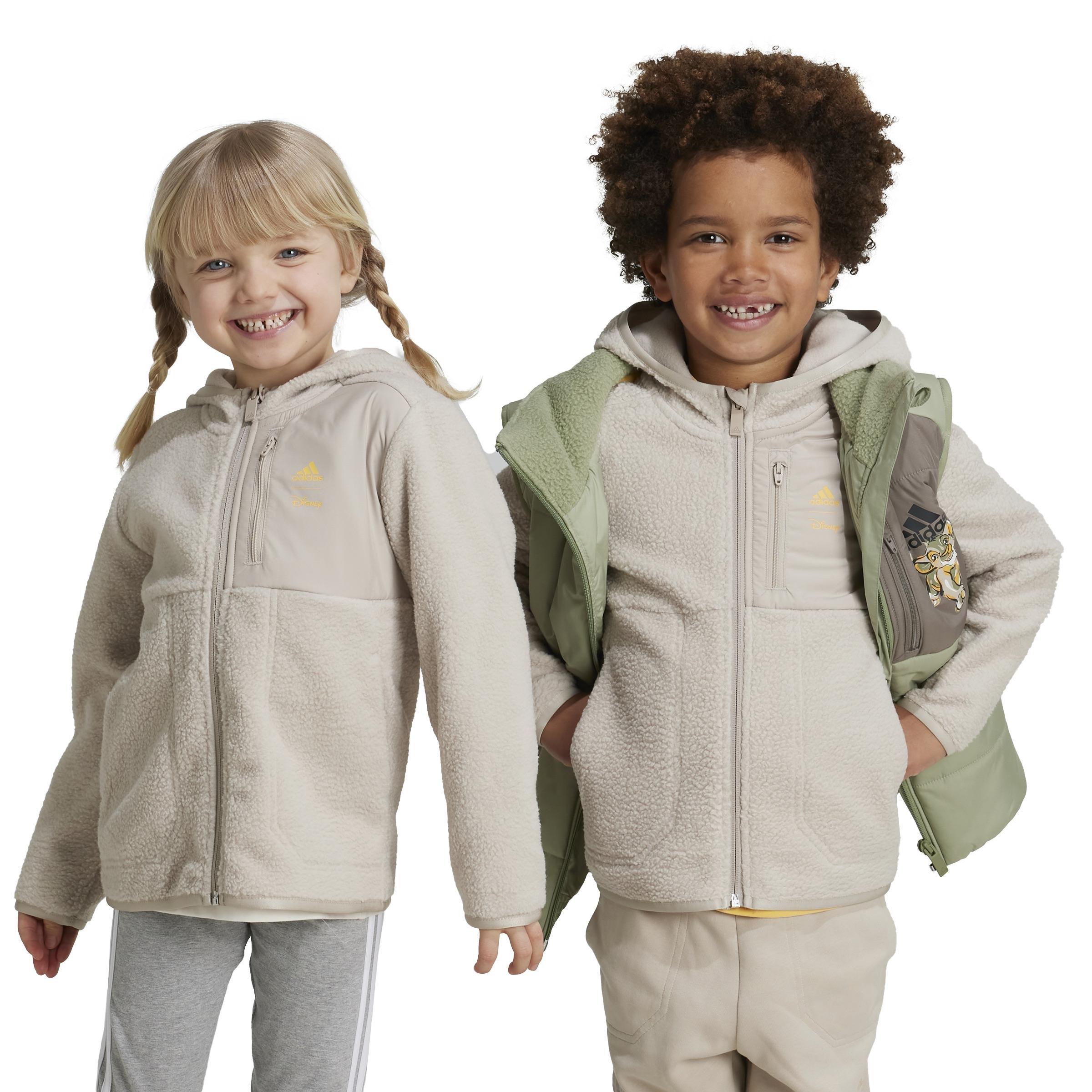 Unisex Kids adidas Disney Lion King Track Top, Beige, A901_ONE, large image number 14