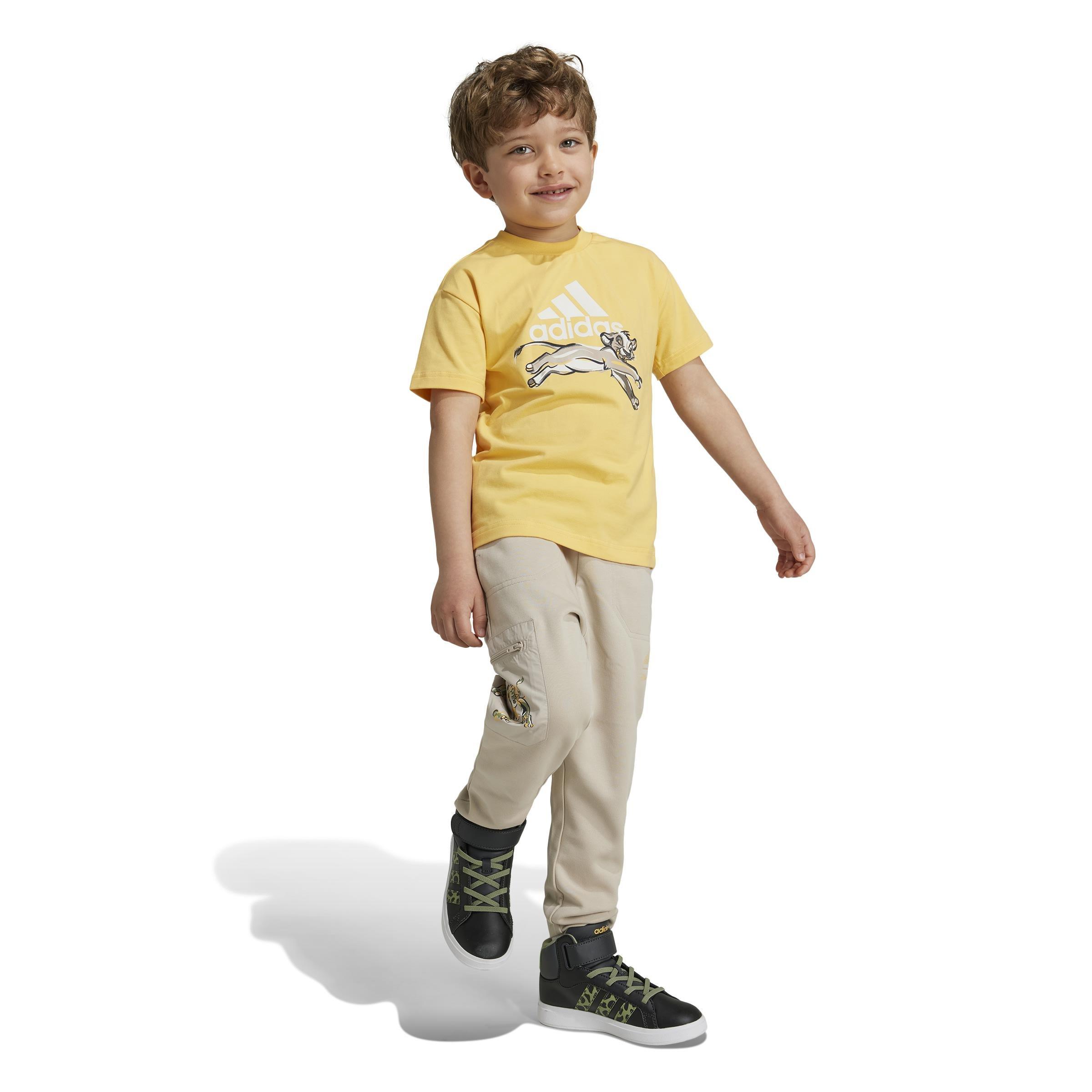 Unisex Kids Disney Lion King Joggers, Beige, A901_ONE, large image number 9