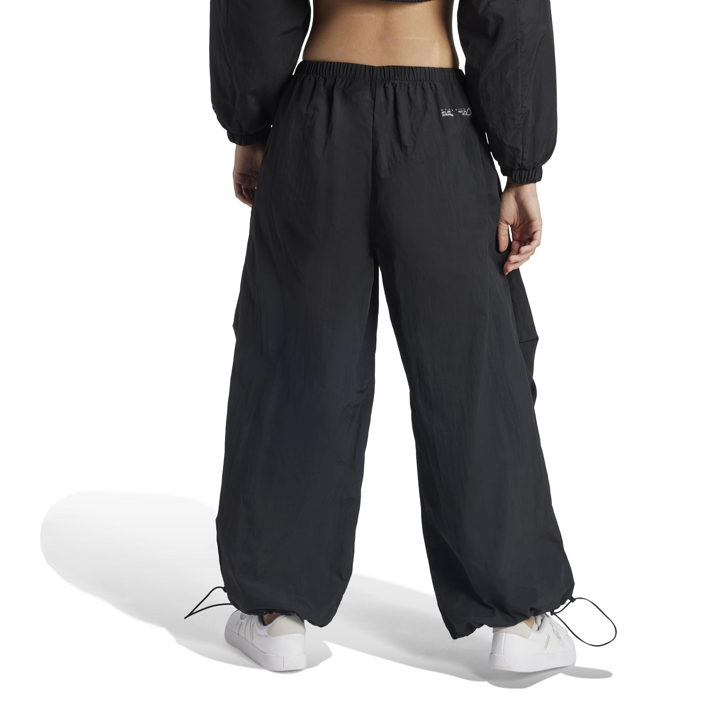 City Escape Woven Parachute Pant, Black, A901_ONE, large image number 3