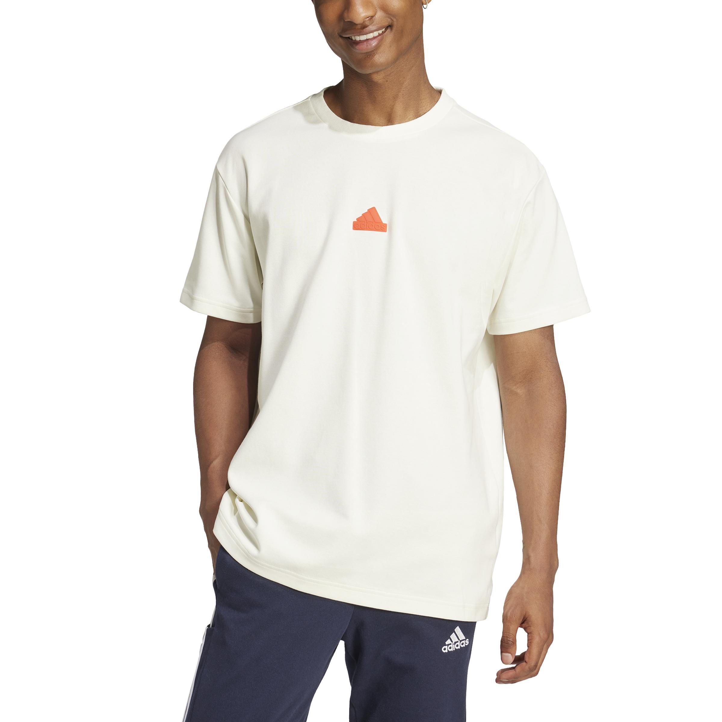 Future Icons Badge of Sport T-Shirt, White, A901_ONE, large image number 1