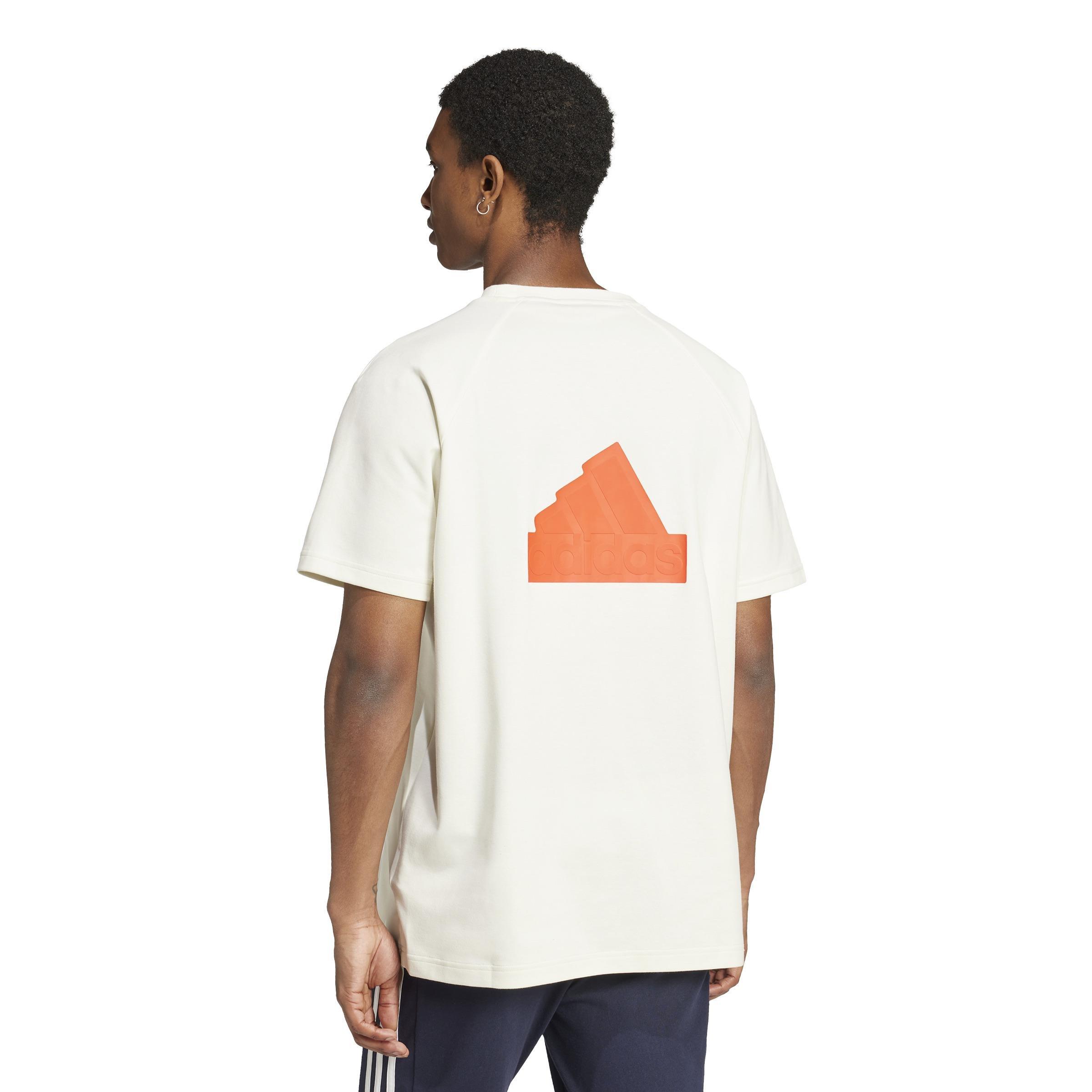 Future Icons Badge of Sport T-Shirt, White, A901_ONE, large image number 3