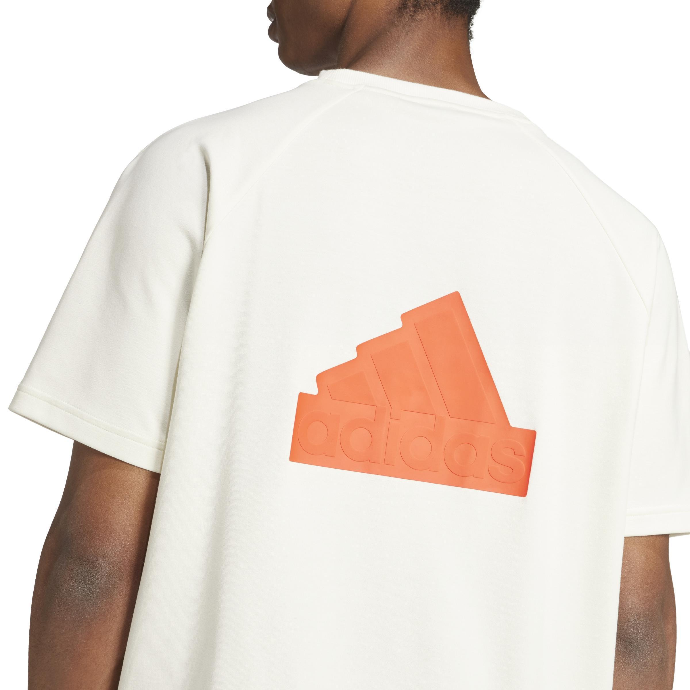 Future Icons Badge of Sport T-Shirt, White, A901_ONE, large image number 4