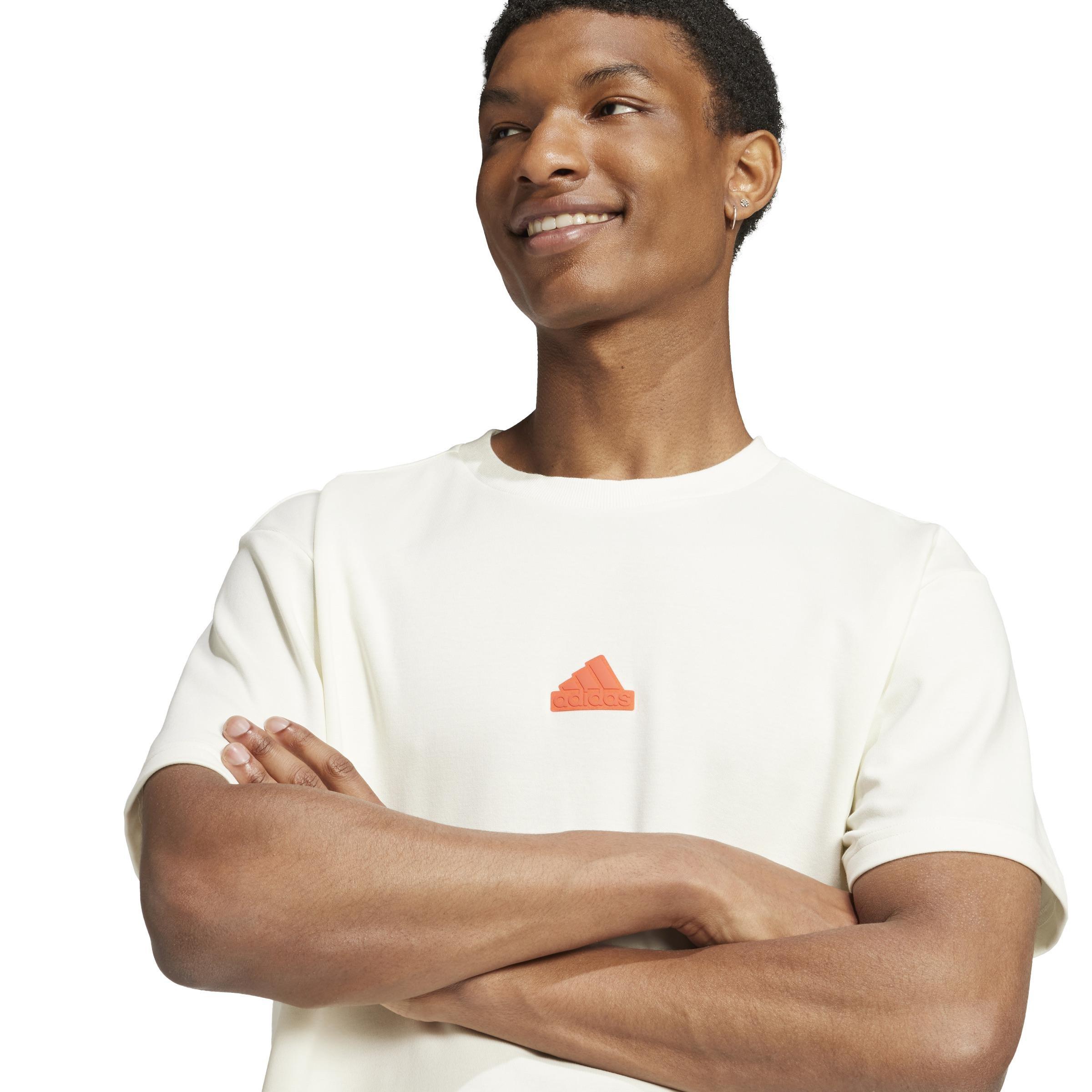 Future Icons Badge of Sport T-Shirt, White, A901_ONE, large image number 5