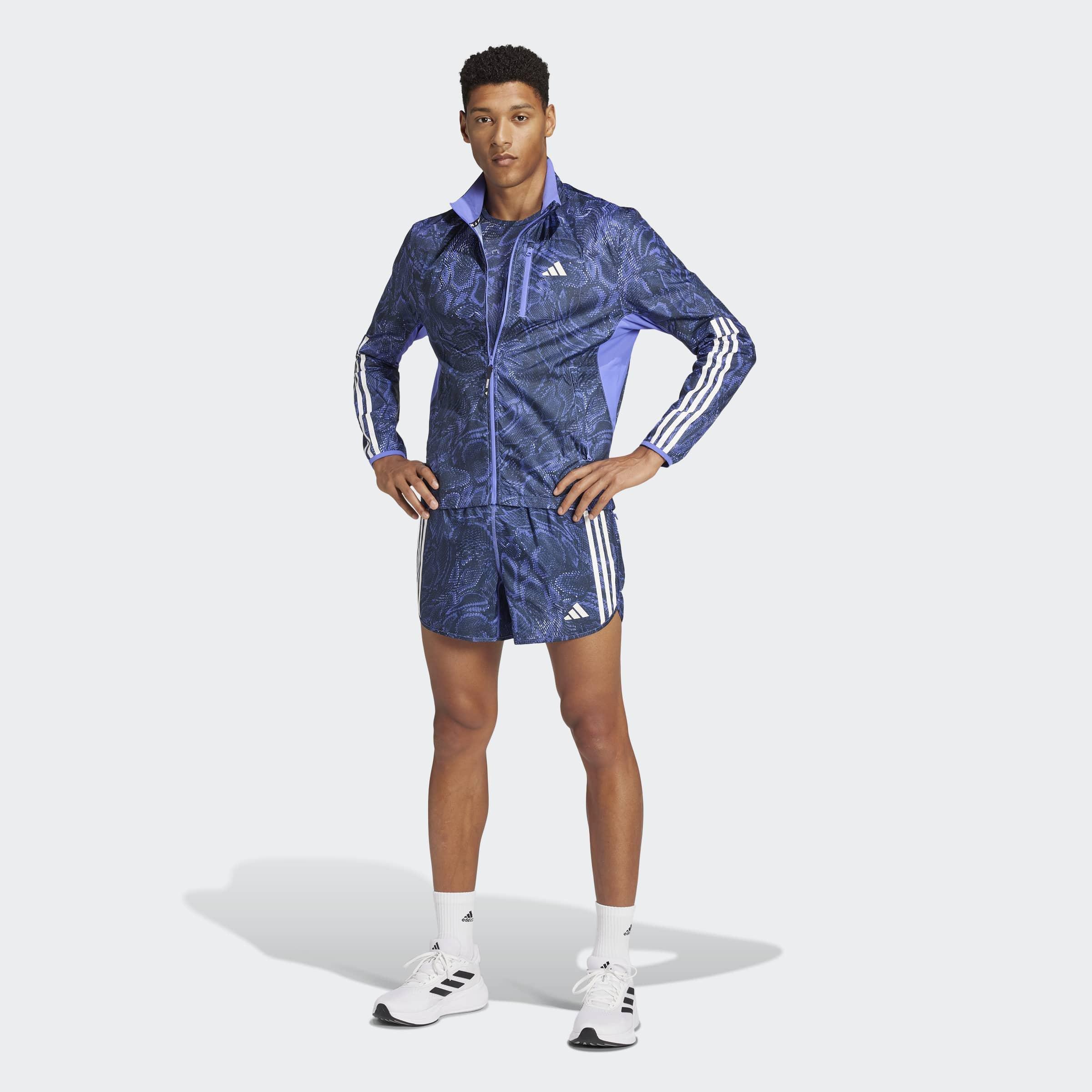 Own the Run Excite WIND.RDY Jacket, Blue, A901_ONE, large image number 10