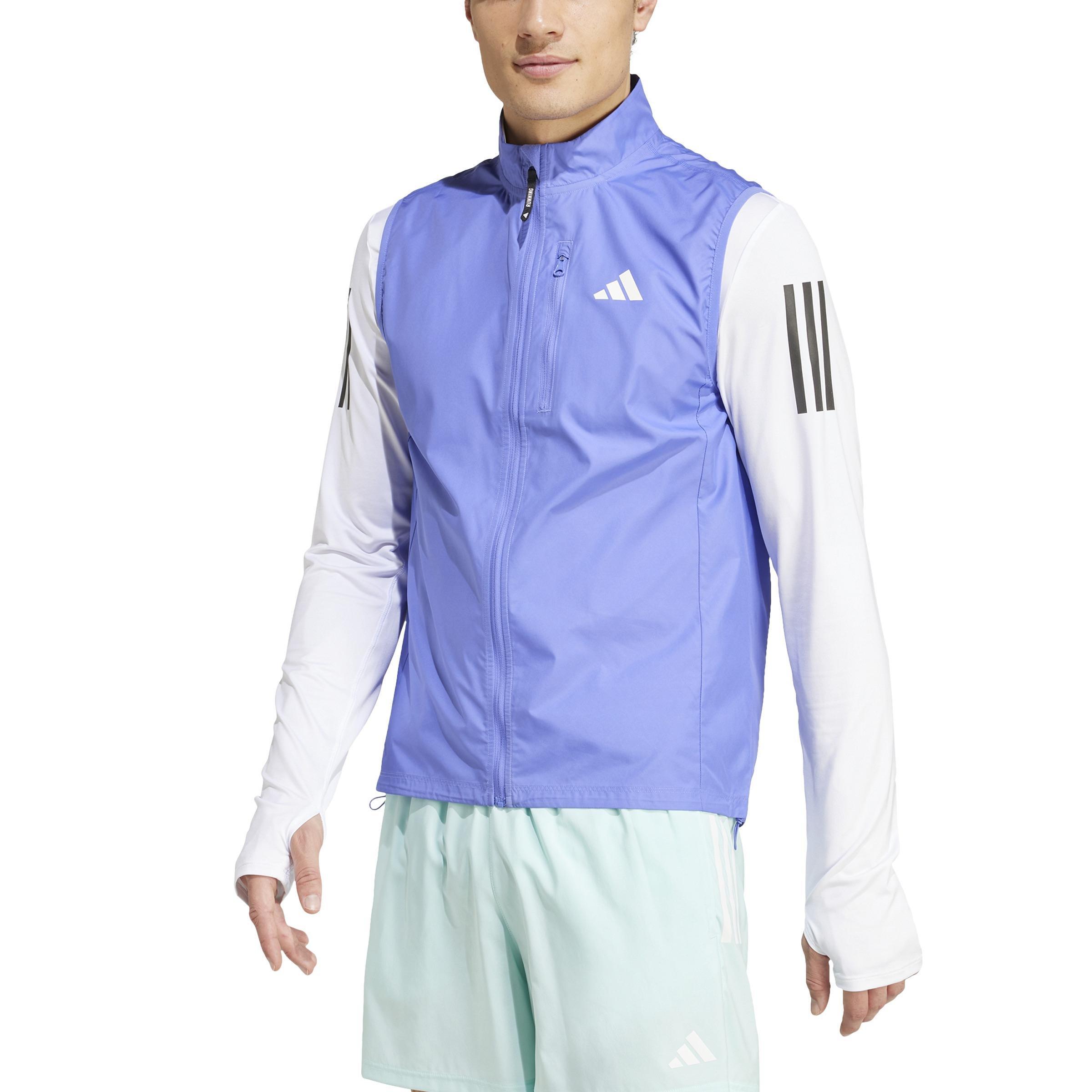 Own the Run Vest, Blue, A901_ONE, large image number 1