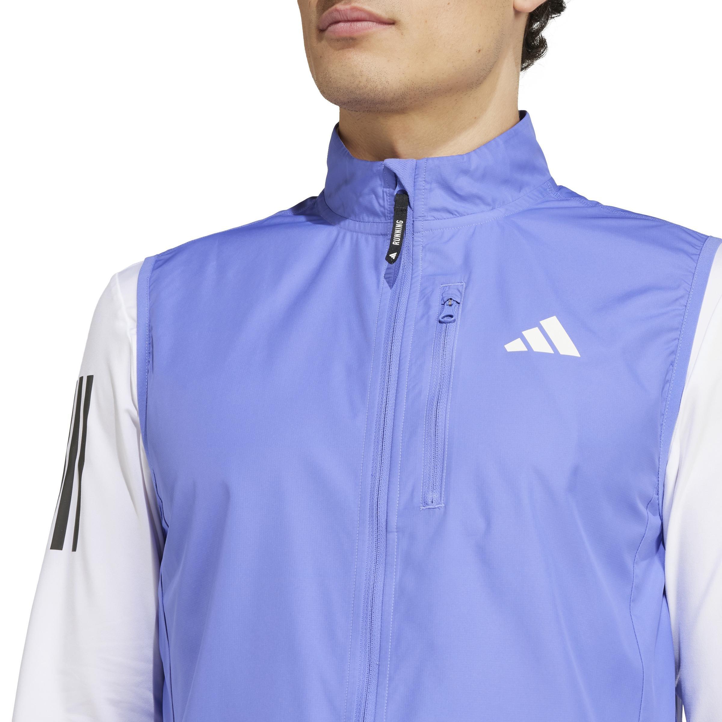 Own the Run Vest, Blue, A901_ONE, large image number 5