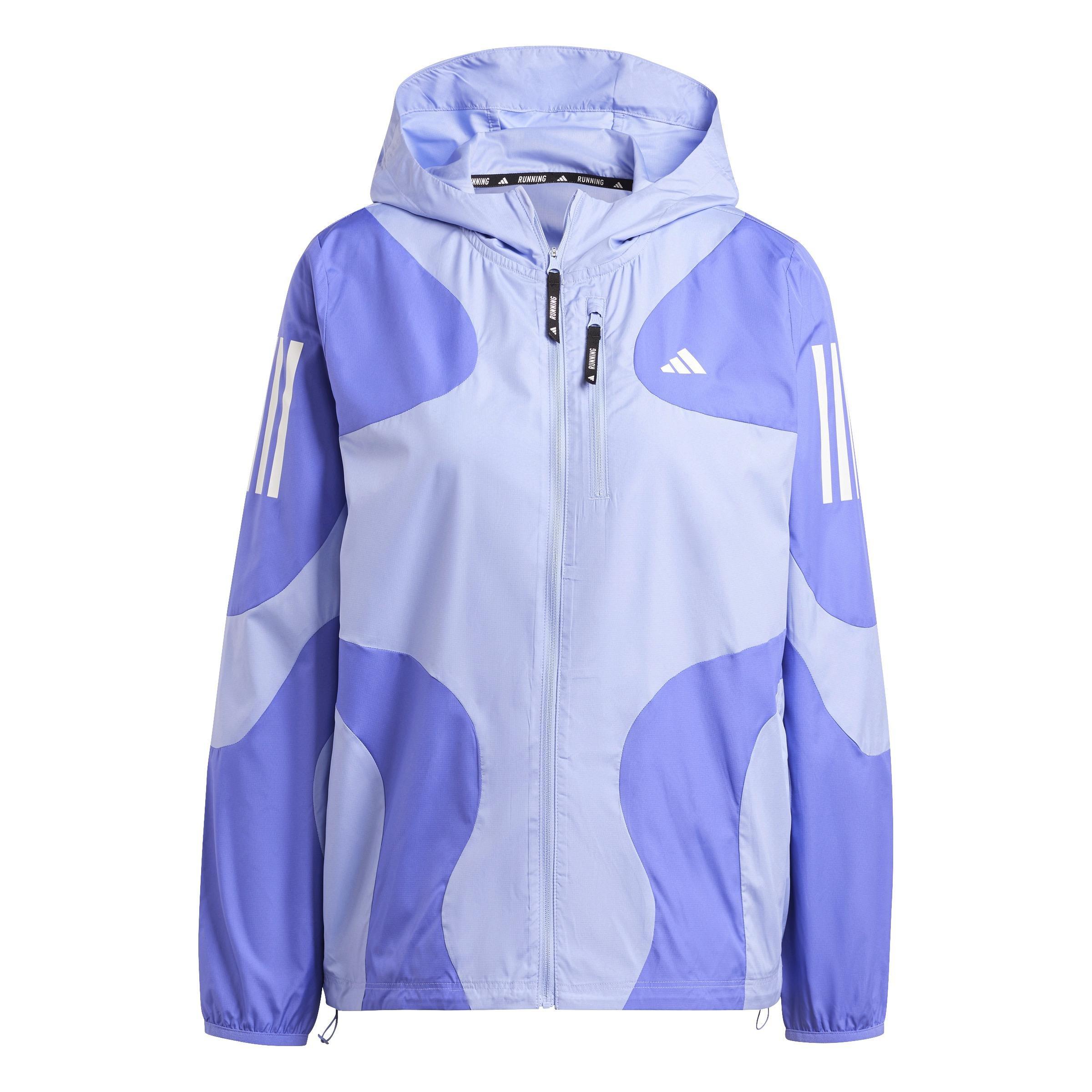 Own the Run Base WIND.RDY Jacket, Blue, , large image number 0