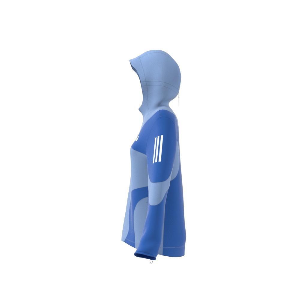 Own the Run Base WIND.RDY Jacket, Blue, , large image number 14