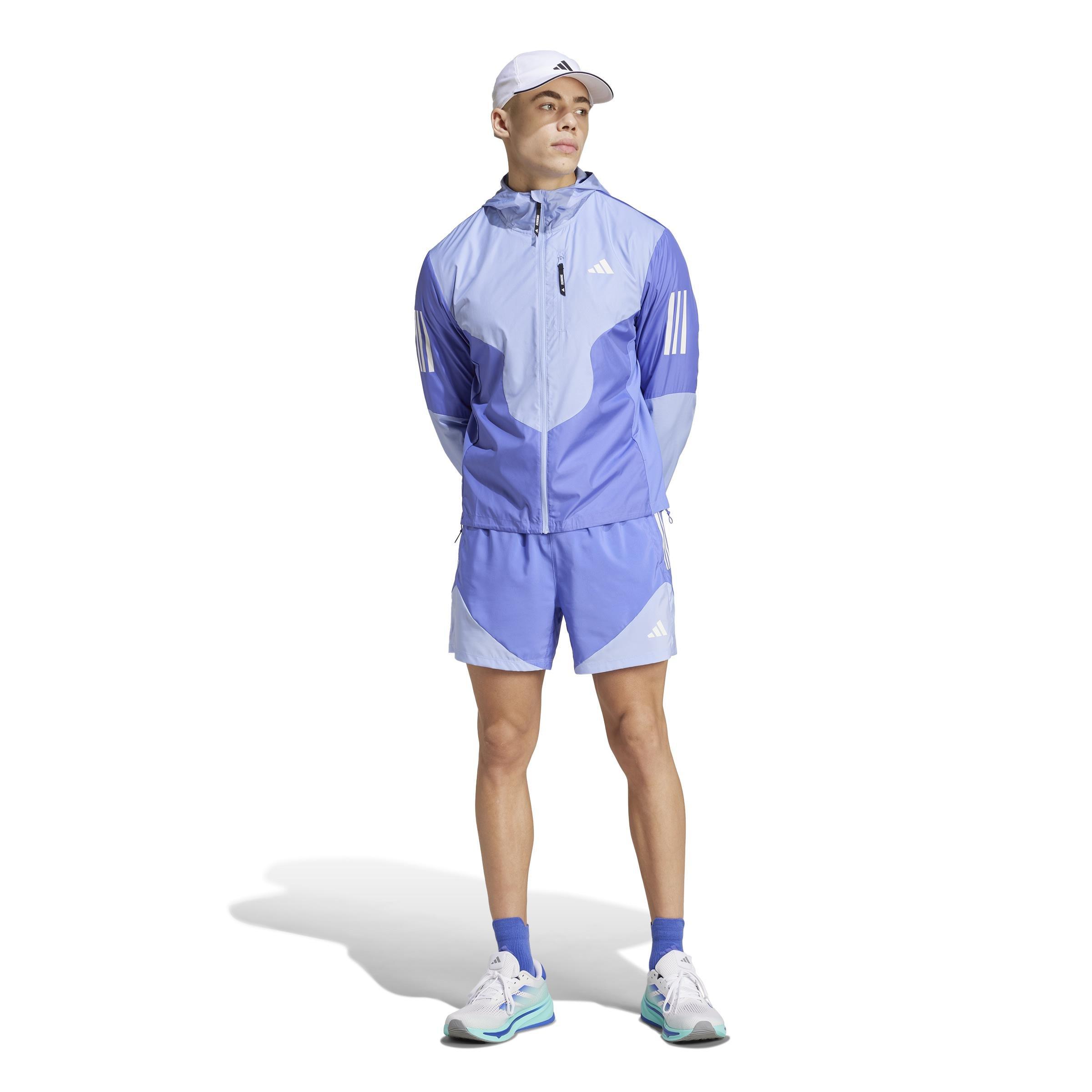 Own the Run Base AEROREADY Shorts, Blue, A901_ONE, large image number 6