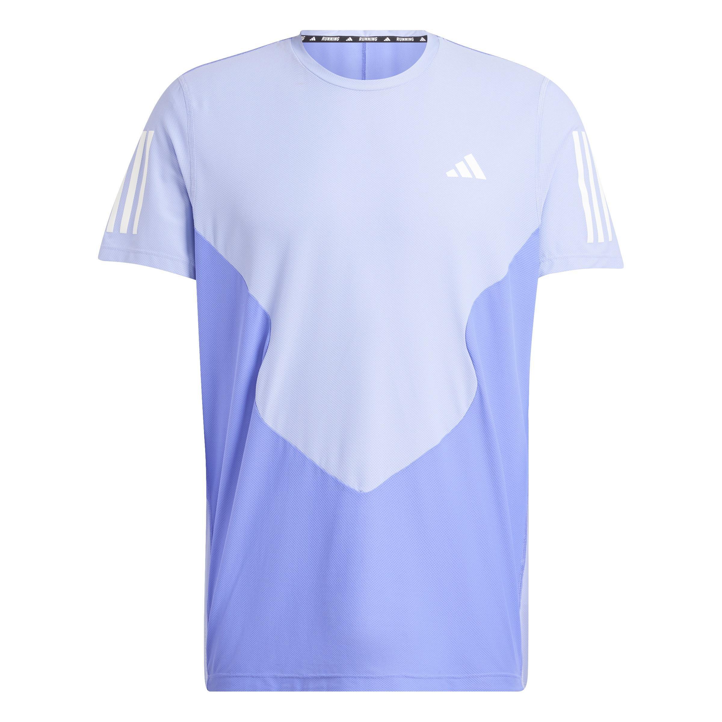 Own the Run Colorblock AEROREADY T-Shirt, Blue, , large image number 0