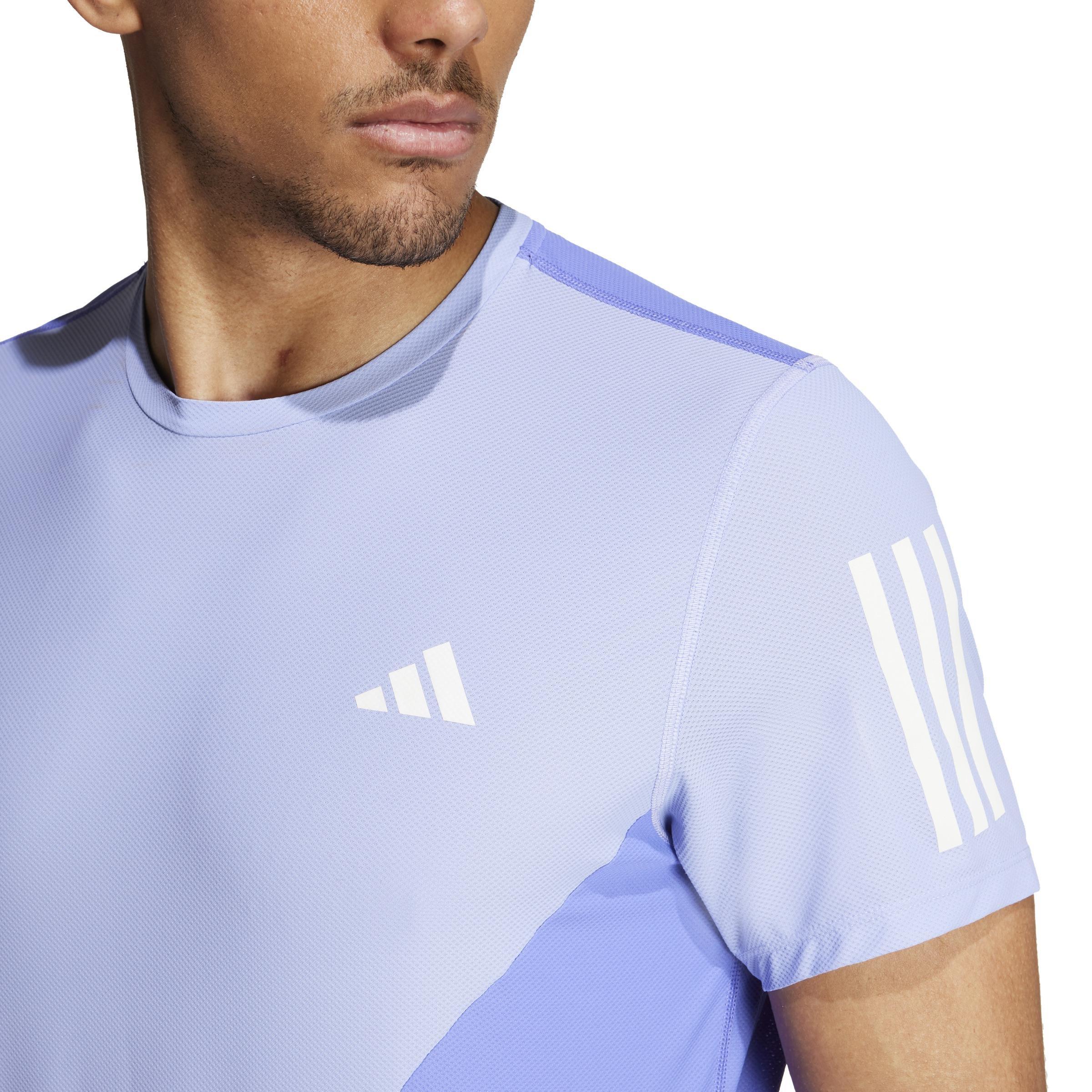 Own the Run Colorblock AEROREADY T-Shirt, Blue, , large image number 5