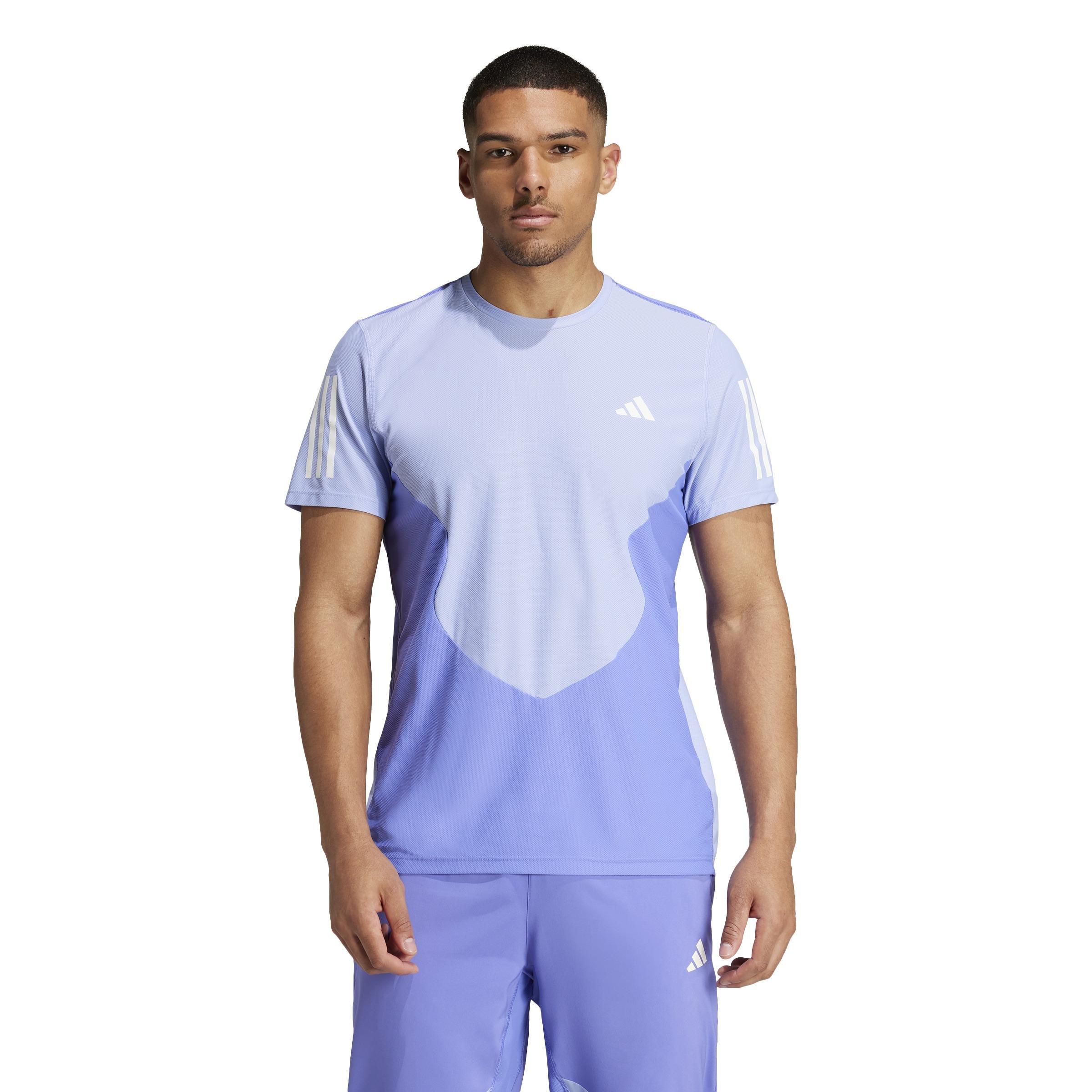 Own the Run Colorblock AEROREADY T-Shirt, Blue, , large image number 10