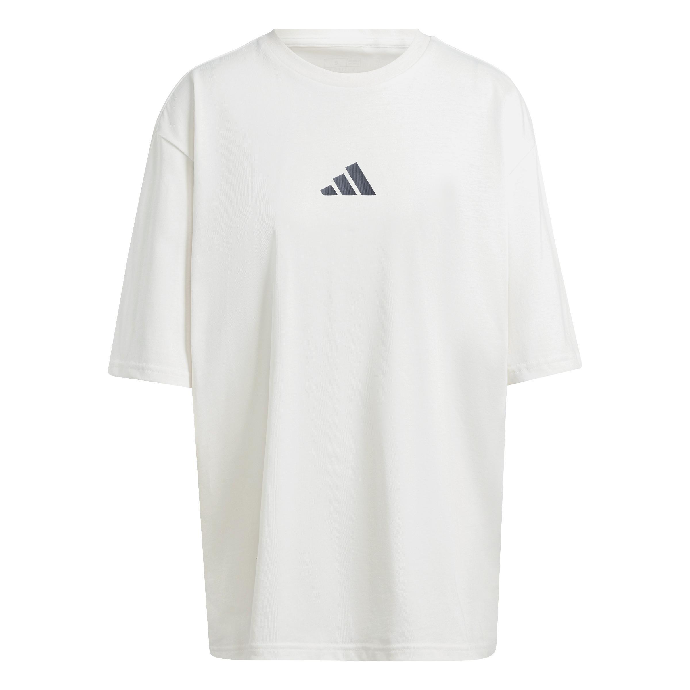 Strength Graphic T-Shirt, White, , large image number 0