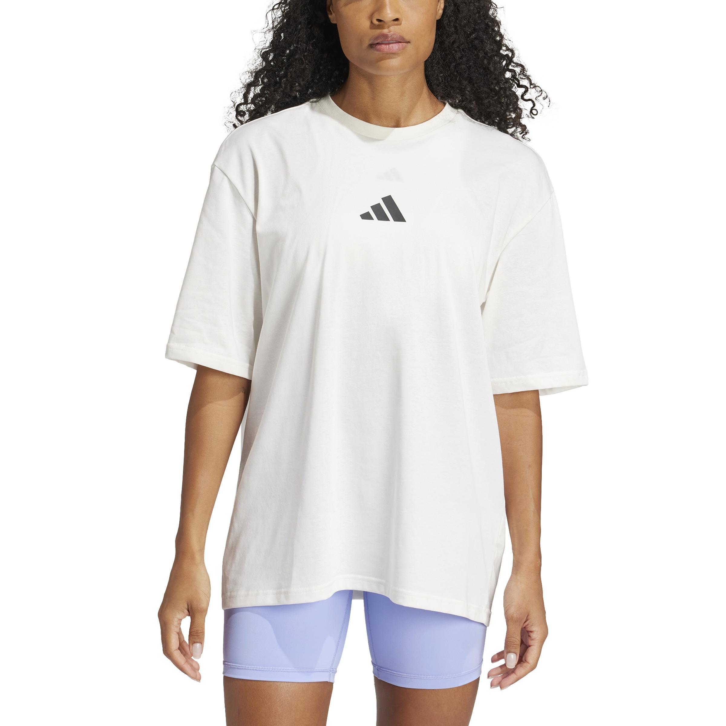 Strength Graphic T-Shirt, White, , large image number 1