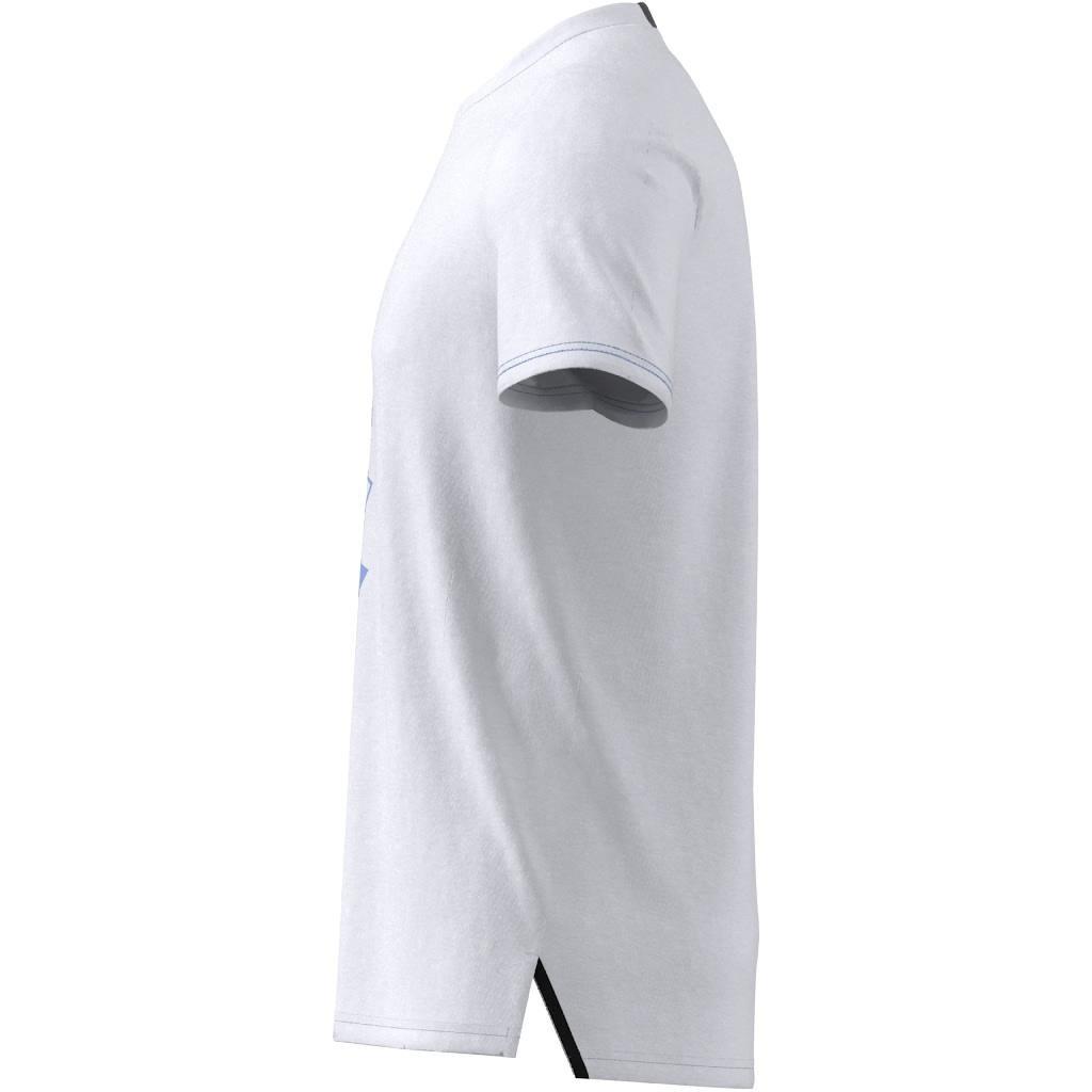 AEROREADY Designed for Training Logo Graphic T-Shirt, White, A901_ONE, large image number 12