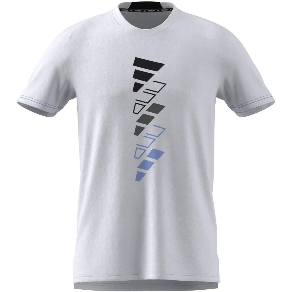 AEROREADY Designed for Training Logo Graphic T-Shirt, White, A901_ONE, large image number 13