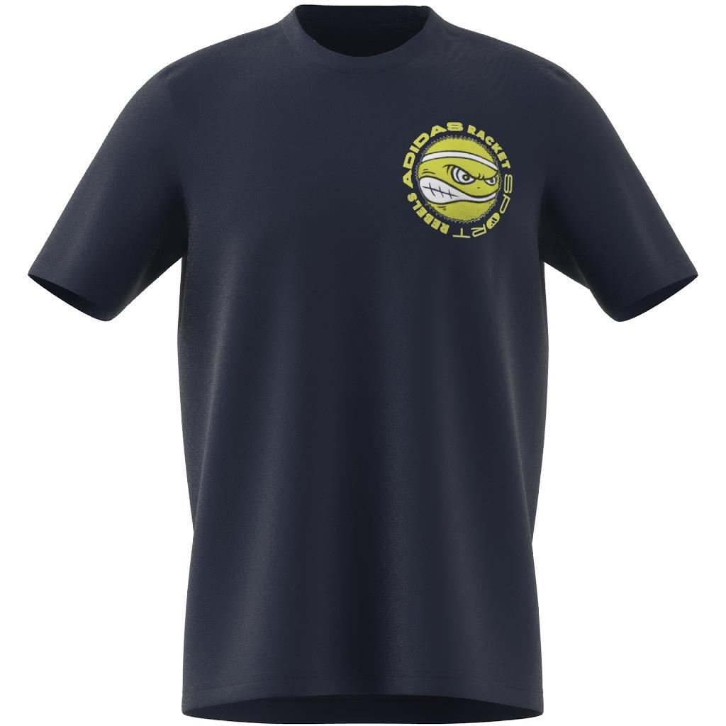 Racket Sport Rebels Graphic T-Shirt, Blue, , large image number 13