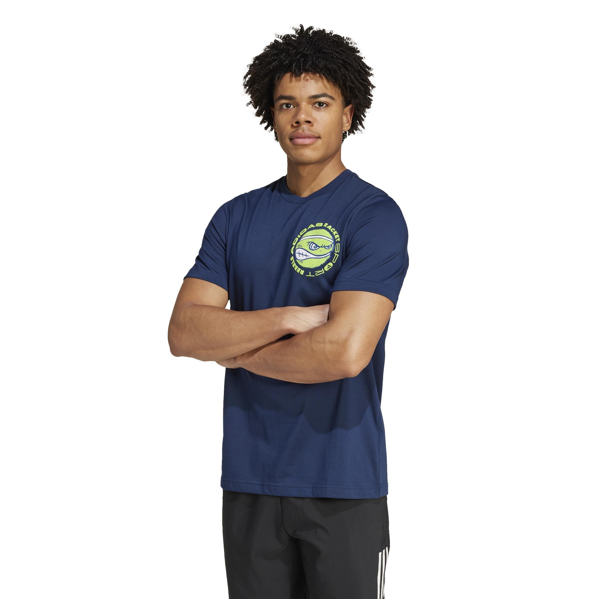 Racket Sport Rebels Graphic T-Shirt, Blue, , large image number 14