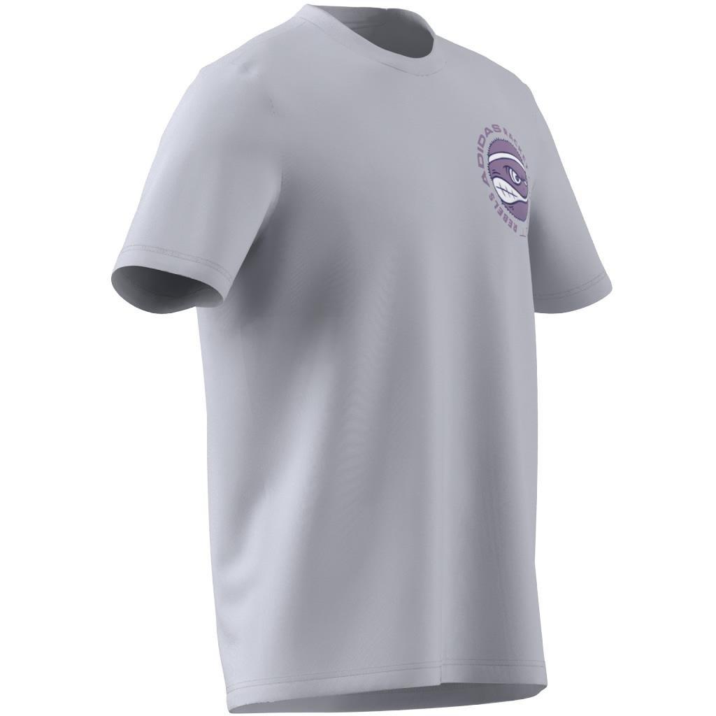 Racket Sport Rebels Graphic T-Shirt, Grey, , large image number 11