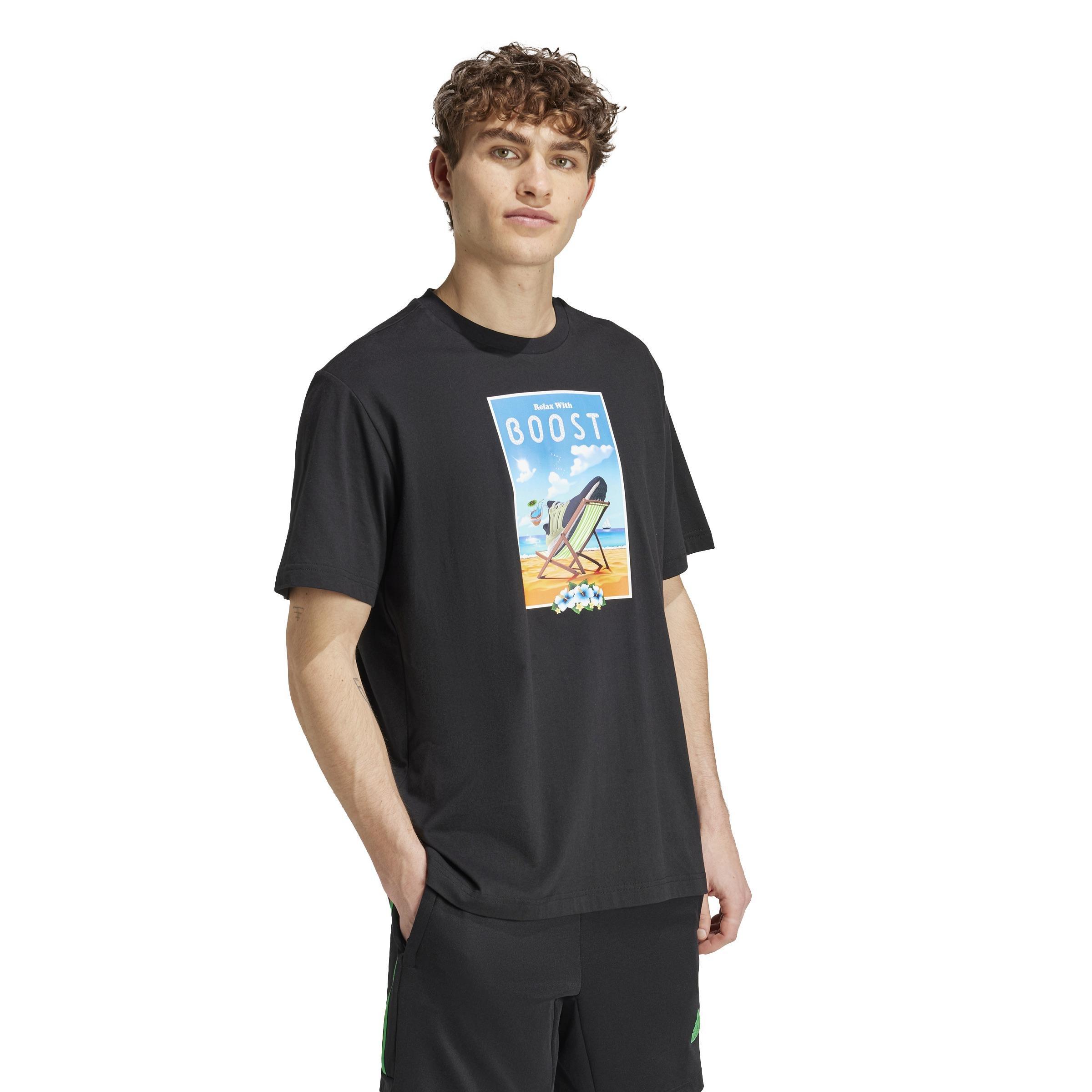 Boost Short Sleeve Graphic T-Shirt, Black, , large image number 13