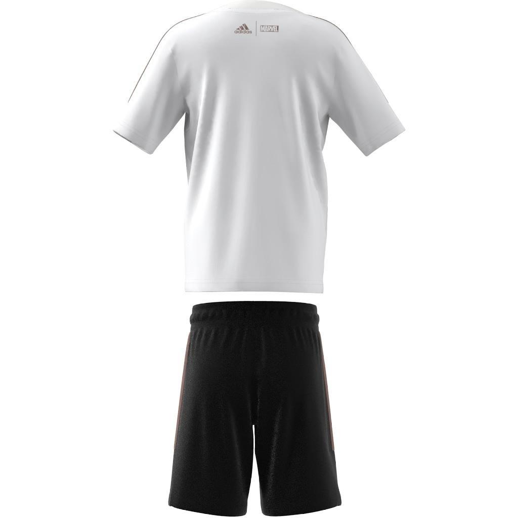 Unisex Kids Marvel Avengers Tee Set, White, A901_ONE, large image number 1