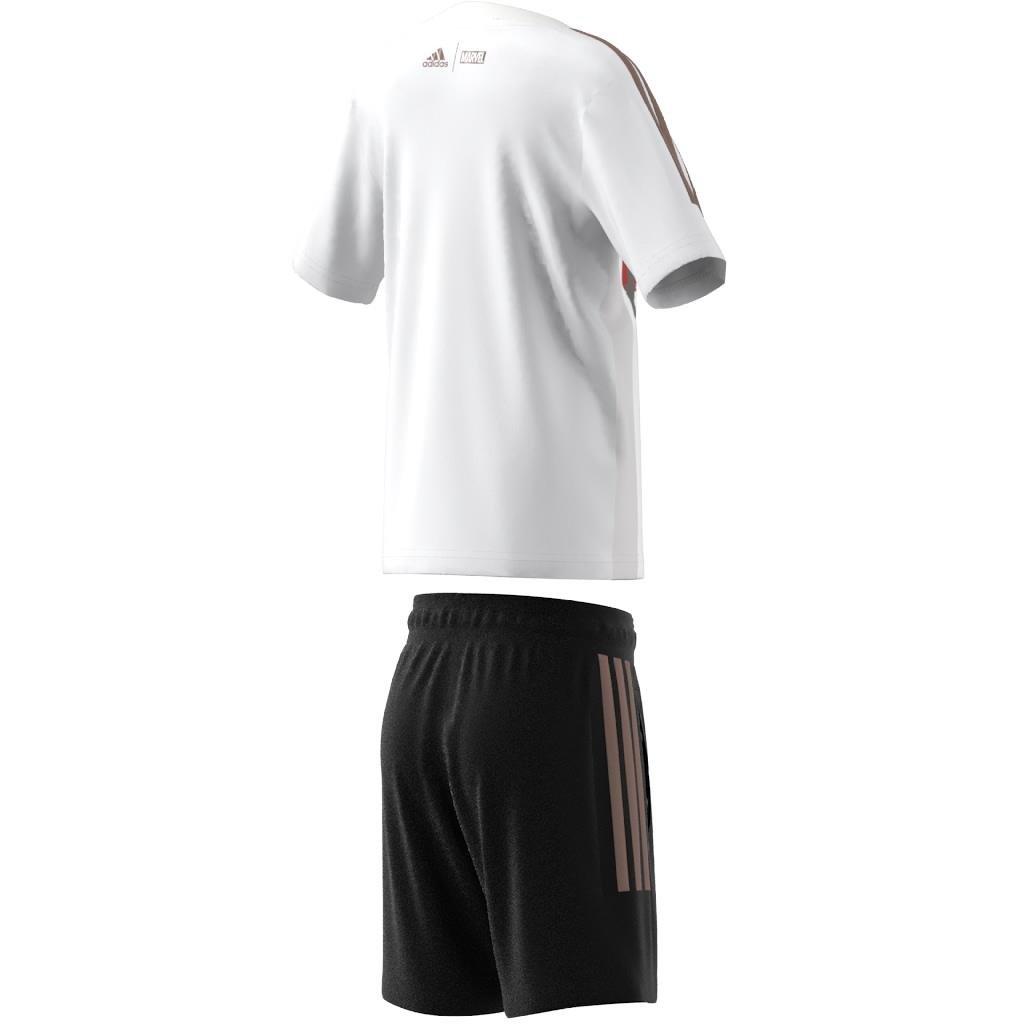 Unisex Kids Marvel Avengers Tee Set, White, A901_ONE, large image number 2