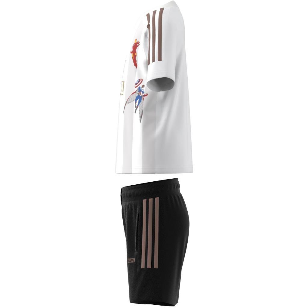 Unisex Kids Marvel Avengers Tee Set, White, A901_ONE, large image number 4