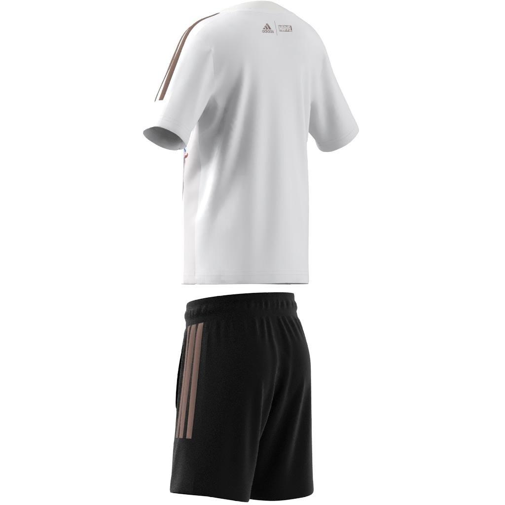 Unisex Kids Marvel Avengers Tee Set, White, A901_ONE, large image number 7