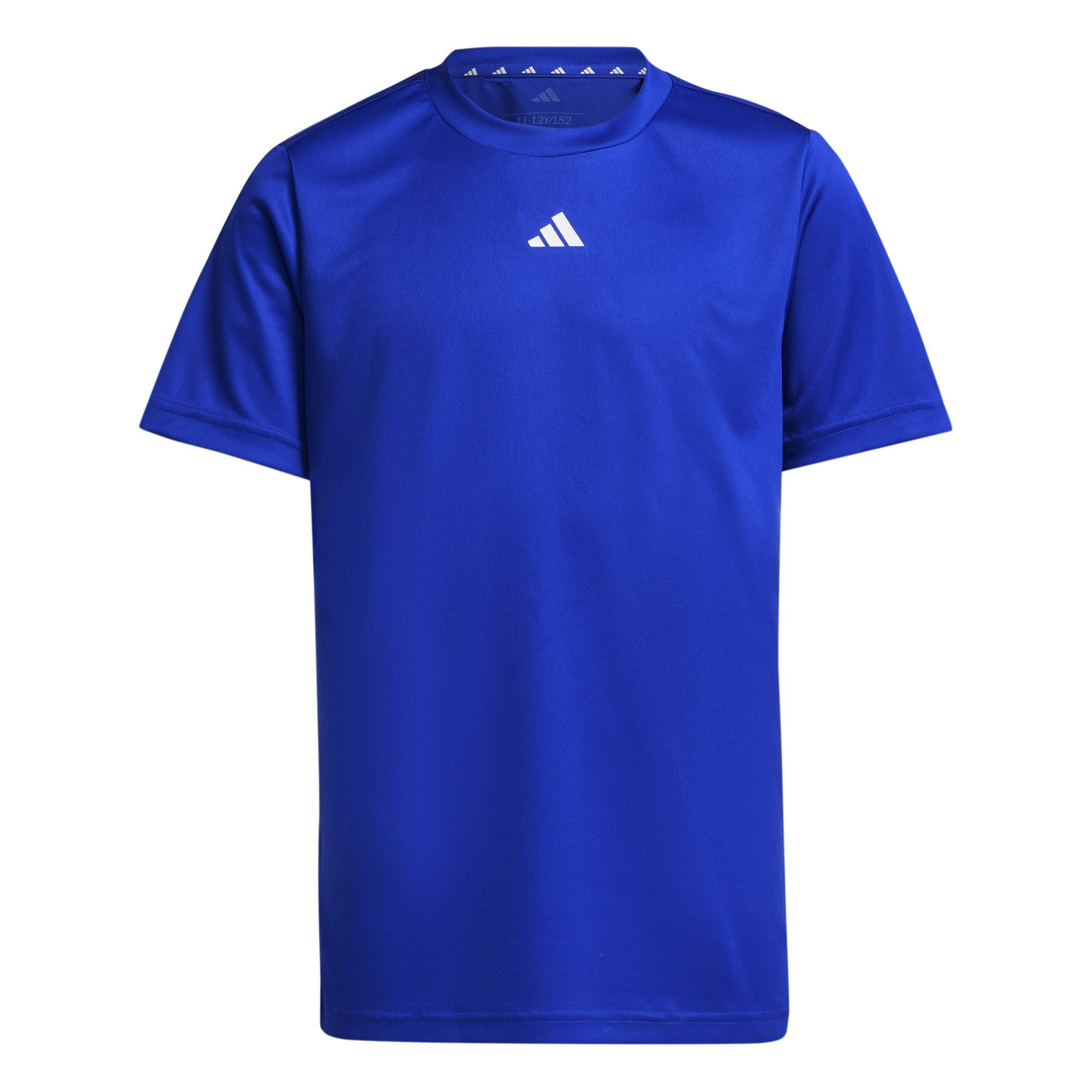 Unisex Kids Train Essentials Logo Regular Fit T-Shirt, Blue, , large image number 0