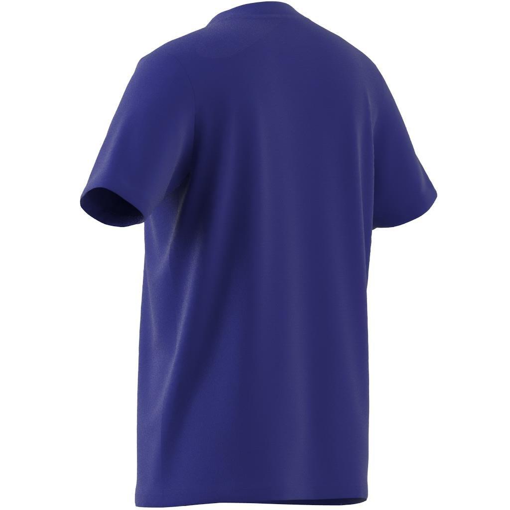 Unisex Kids Train Essentials Logo Regular Fit T-Shirt, Blue, A901_ONE, large image number 9