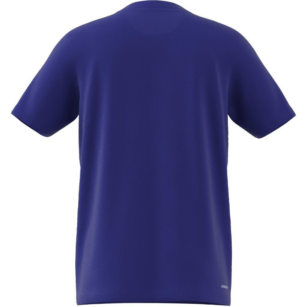 Unisex Kids Train Essentials Logo Regular Fit T-Shirt, Blue, A901_ONE, large image number 11