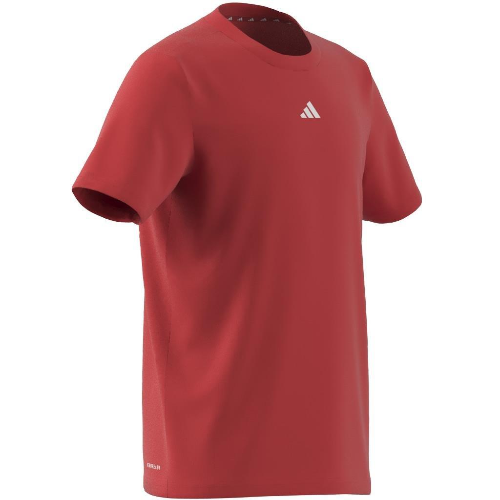 Unisex Kids Train Essentials Logo Regular Fit T-Shirt, Red, A901_ONE, large image number 11