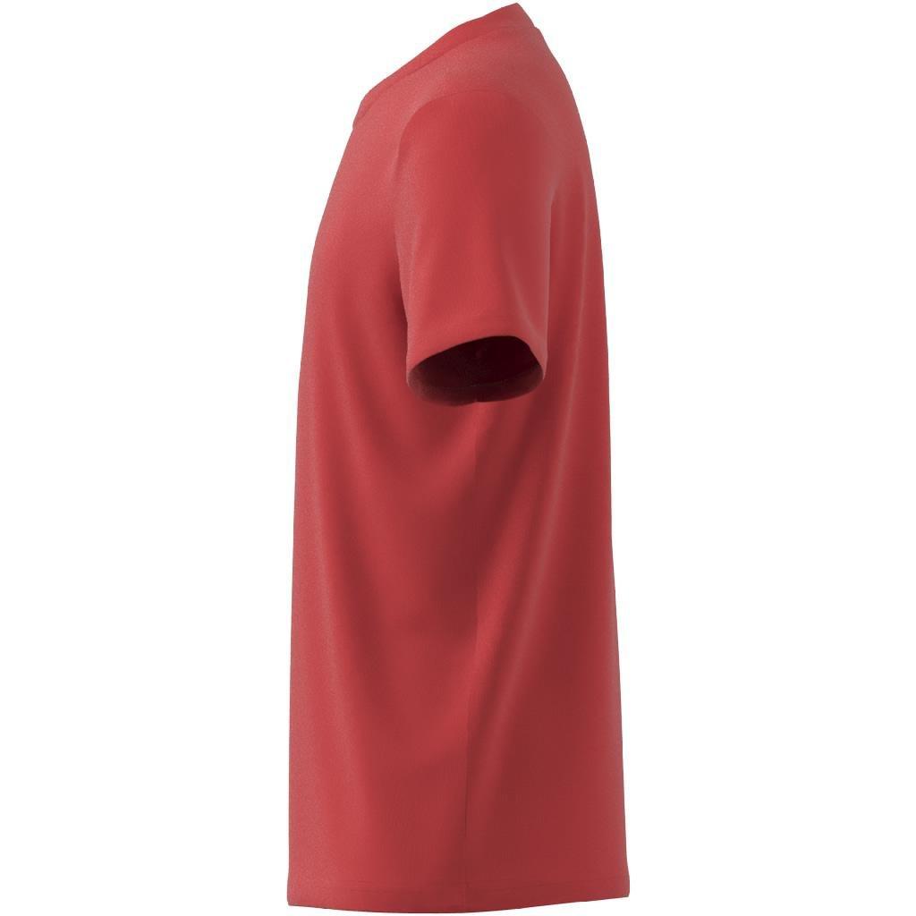 Unisex Kids Train Essentials Logo Regular Fit T-Shirt, Red, A901_ONE, large image number 13