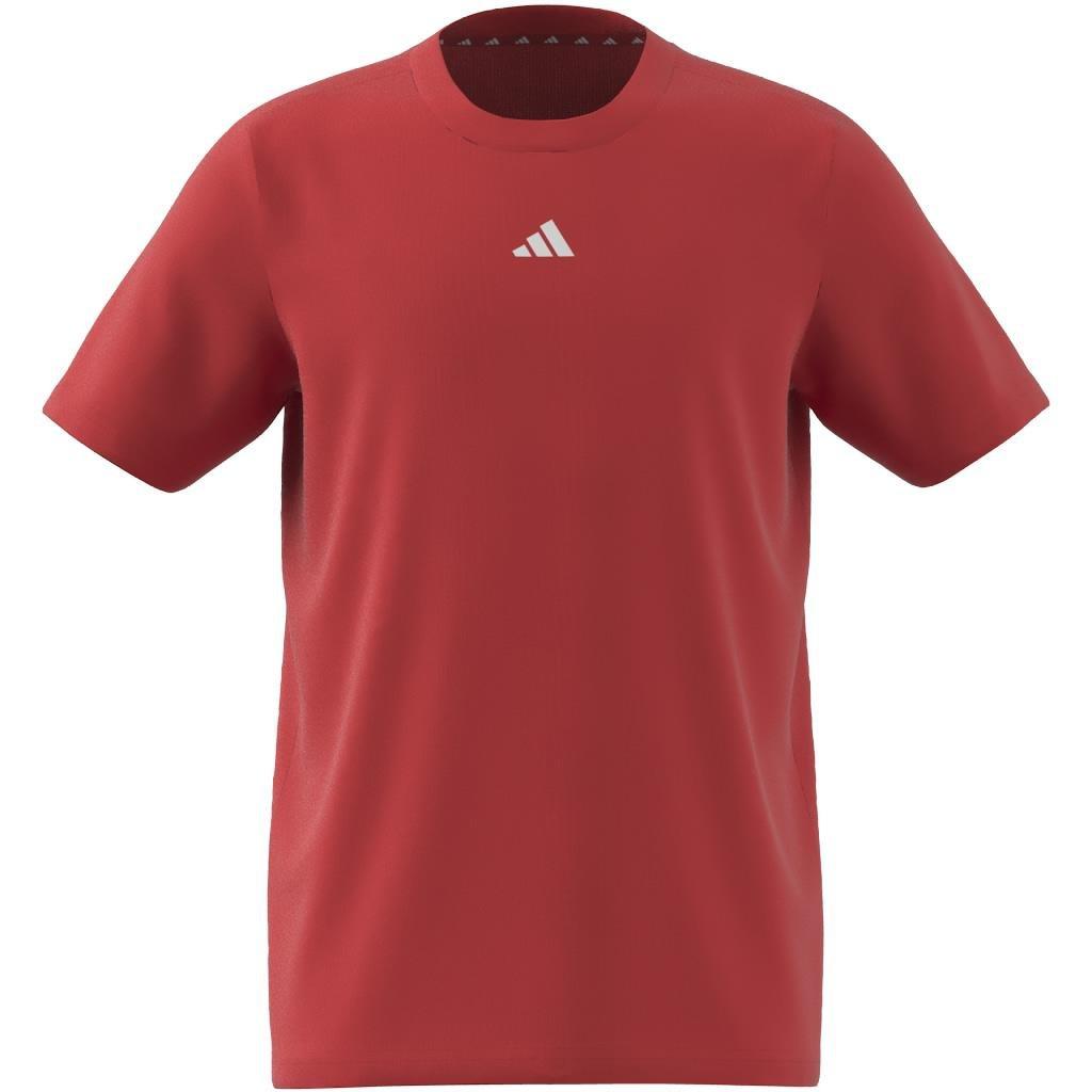 Unisex Kids Train Essentials Logo Regular Fit T-Shirt, Red, , large image number 14