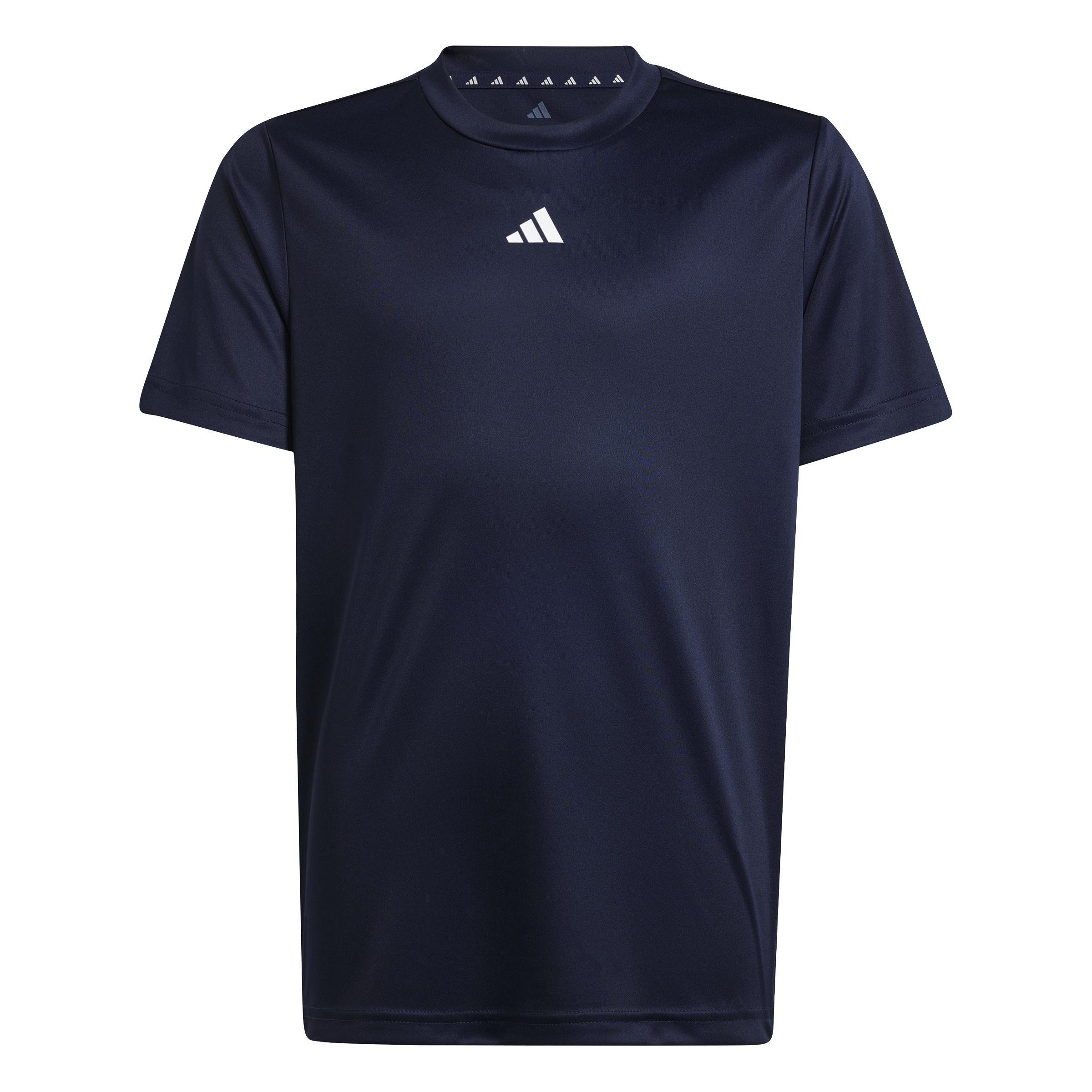 Unisex Kids Train Essentials Logo Regular Fit T-Shirt, Blue, A901_ONE, large image number 0