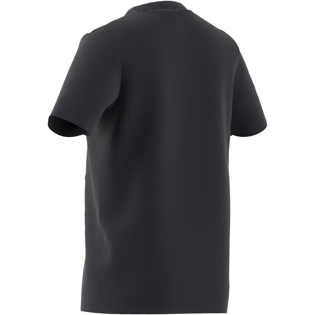 Kids Unisex Train Essentials Seasonal Print T-Shirt, Blue, A901_ONE, large image number 14