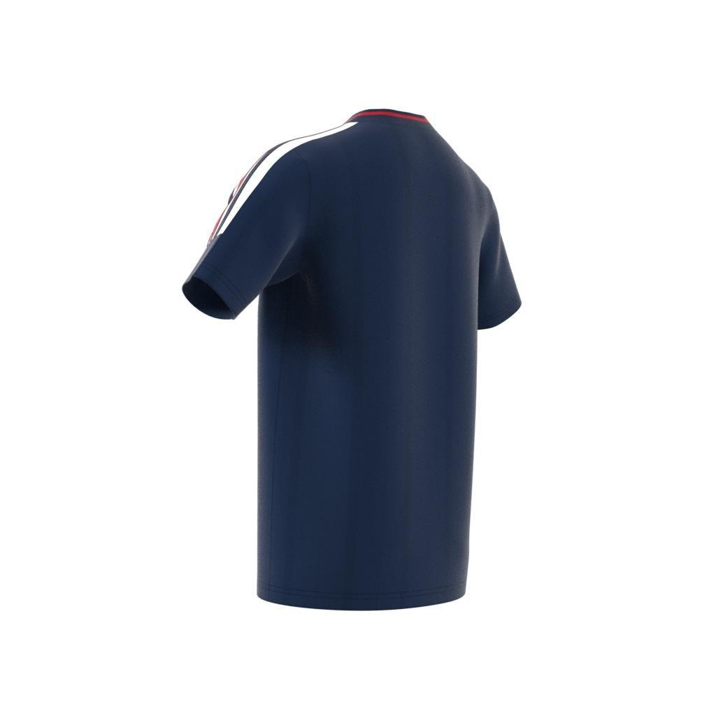 Unisex Kids Tiro Nations Pack T-Shirt, Blue, A901_ONE, large image number 6