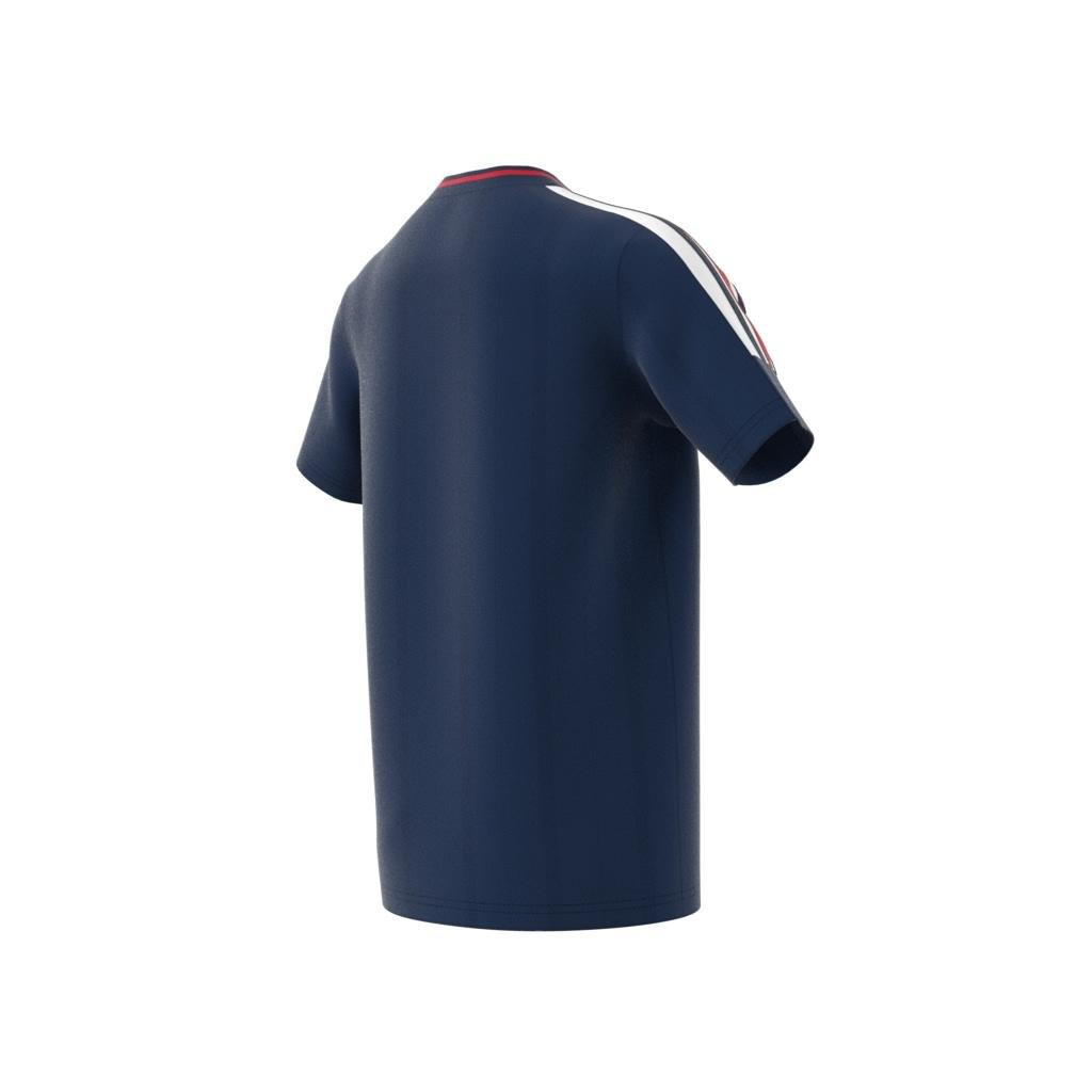 Unisex Kids Tiro Nations Pack T-Shirt, Blue, A901_ONE, large image number 7