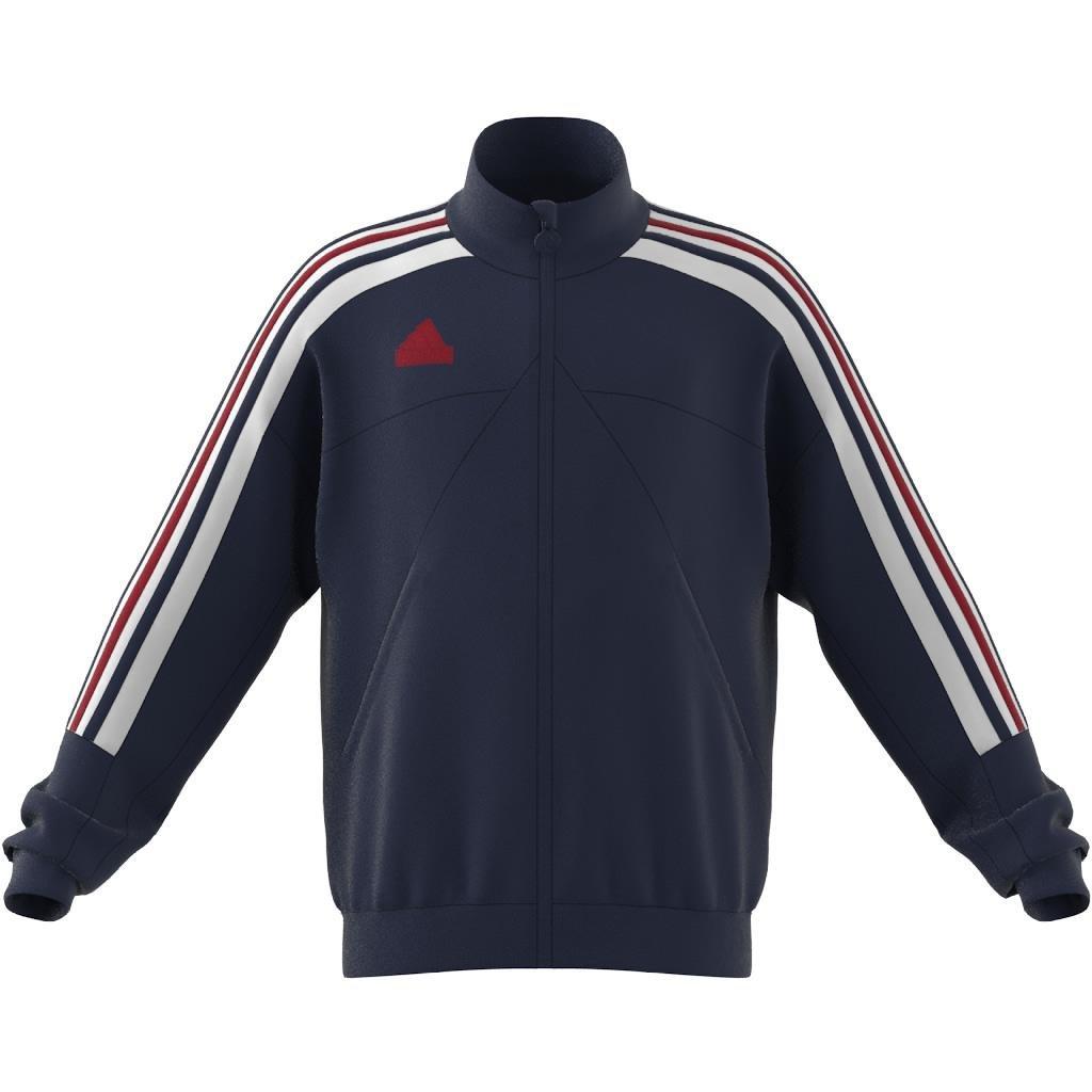 Unisex Kids Tiro Nations Pack Track Jacket, Blue, A901_ONE, large image number 6