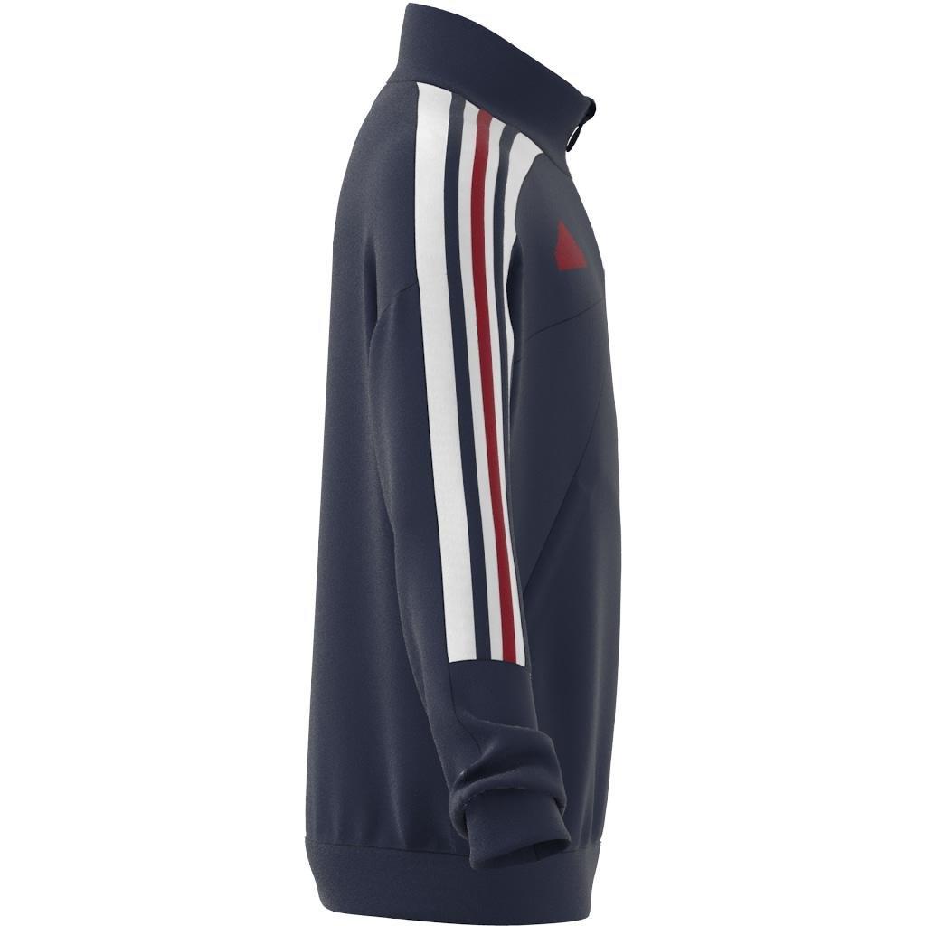 Unisex Kids Tiro Nations Pack Track Jacket, Blue, A901_ONE, large image number 7