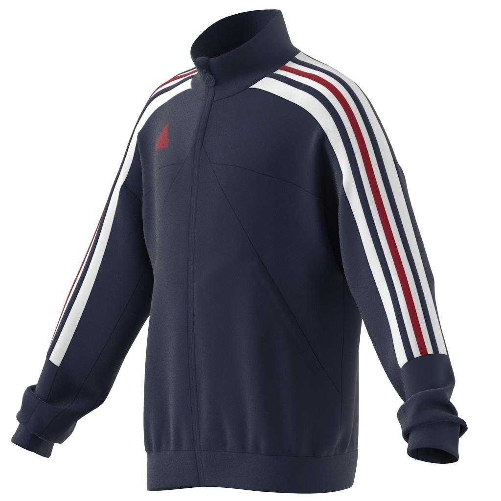 Unisex Kids Tiro Nations Pack Track Jacket, Blue, A901_ONE, large image number 10