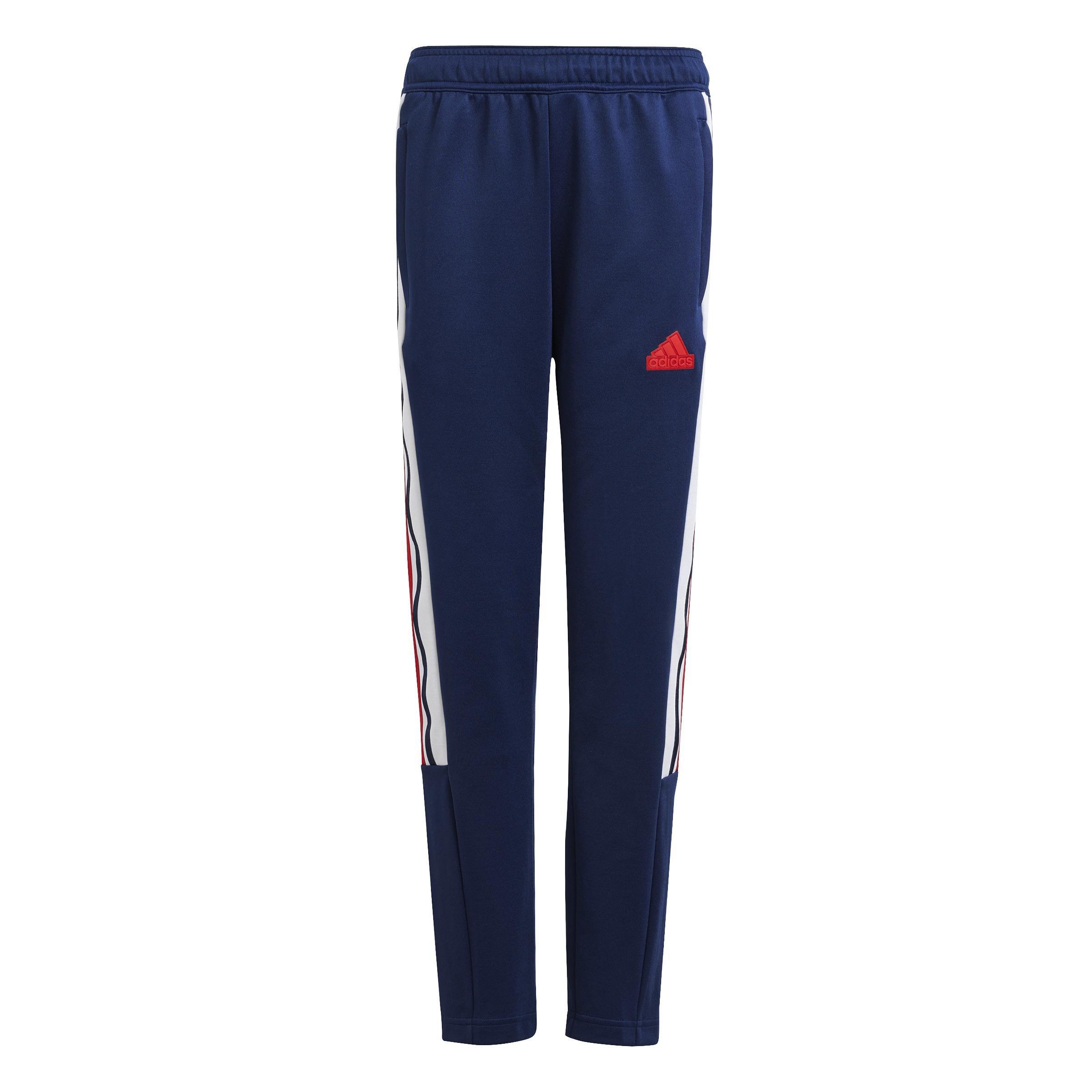 Unisex Kids Tiro Nations Pack Joggers, Blue, A901_ONE, large image number 0