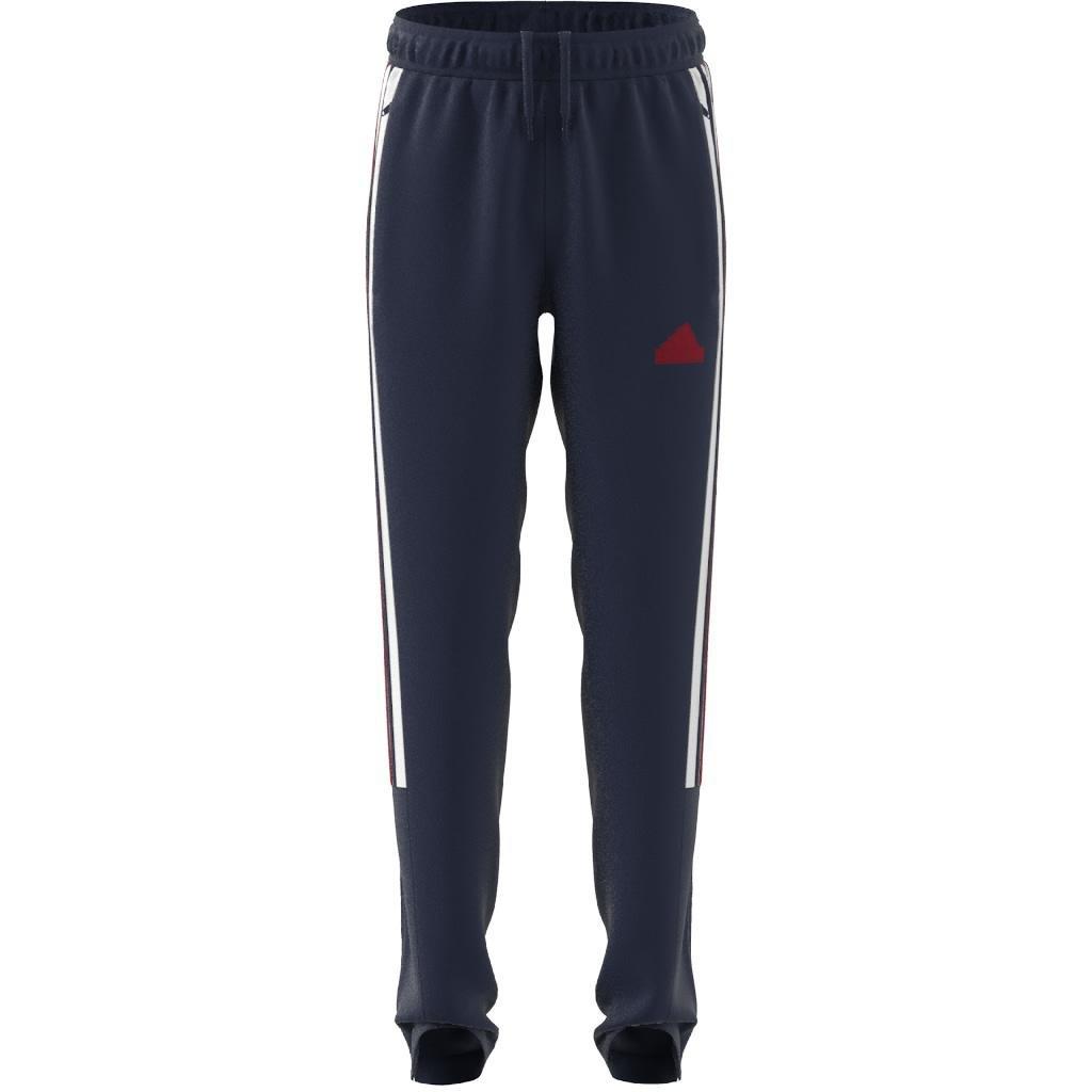 Unisex Kids Tiro Nations Pack Joggers, Blue, A901_ONE, large image number 8