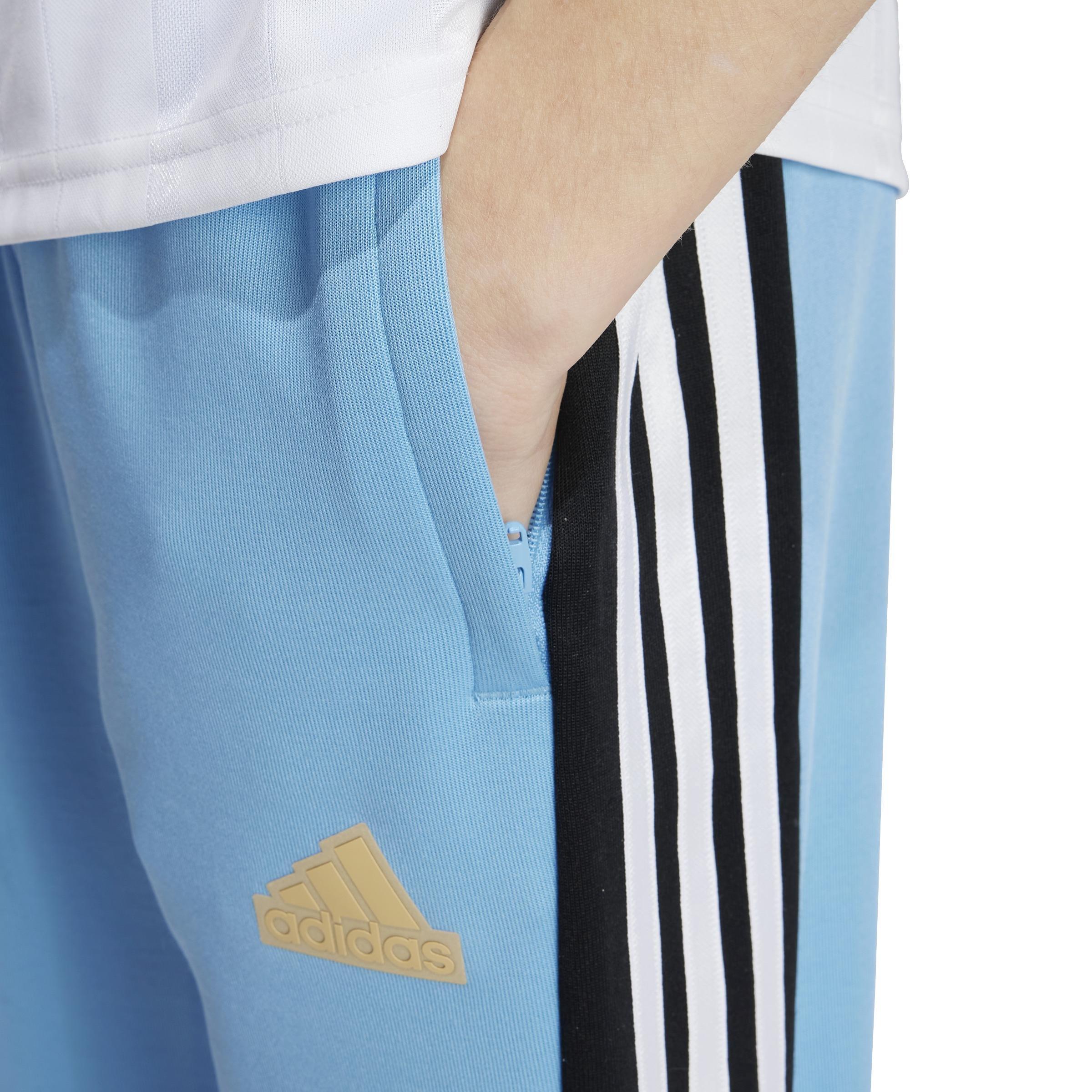 Unisex Kids Tiro Nations Pack Joggers, Blue, A901_ONE, large image number 3