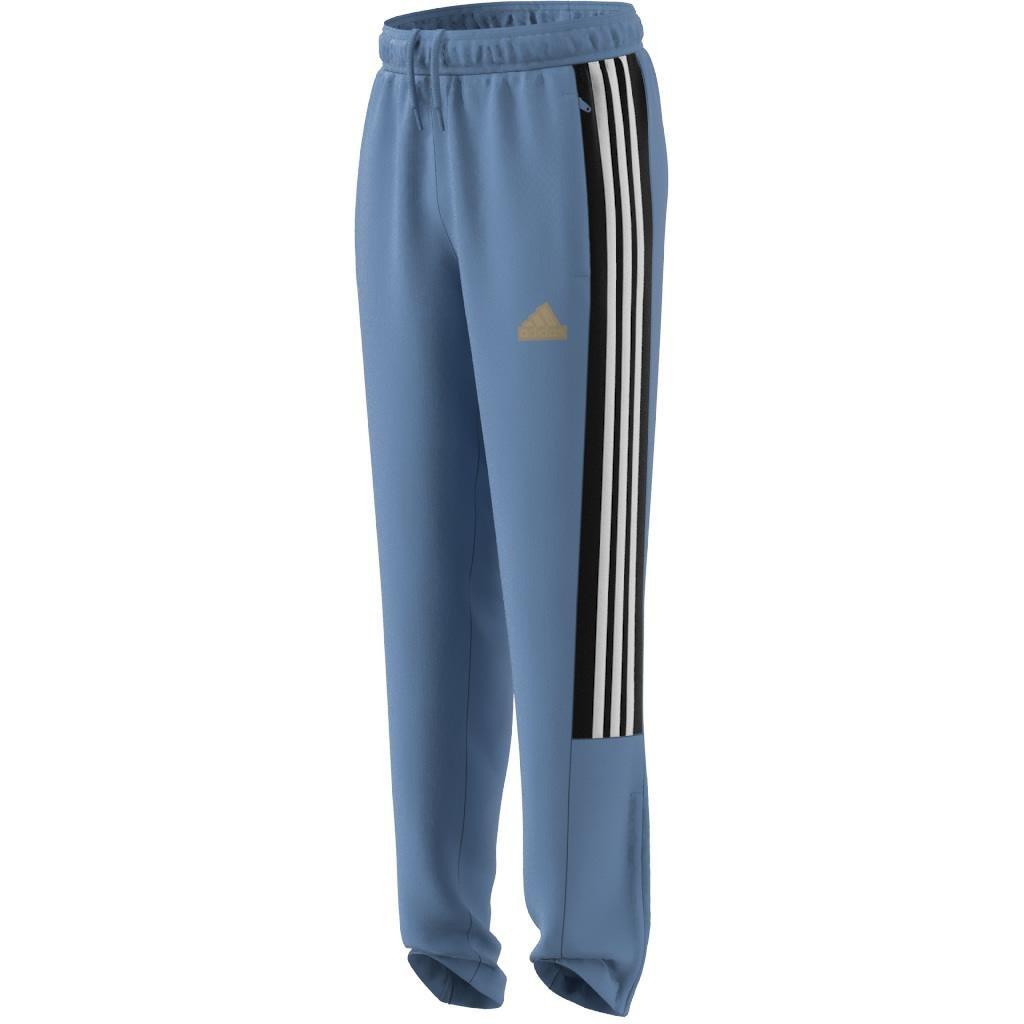 Unisex Kids Tiro Nations Pack Joggers, Blue, A901_ONE, large image number 4