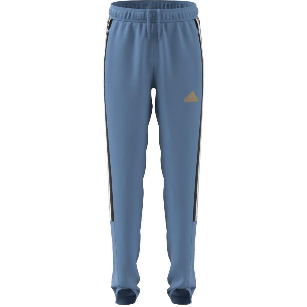 Unisex Kids Tiro Nations Pack Joggers, Blue, A901_ONE, large image number 8
