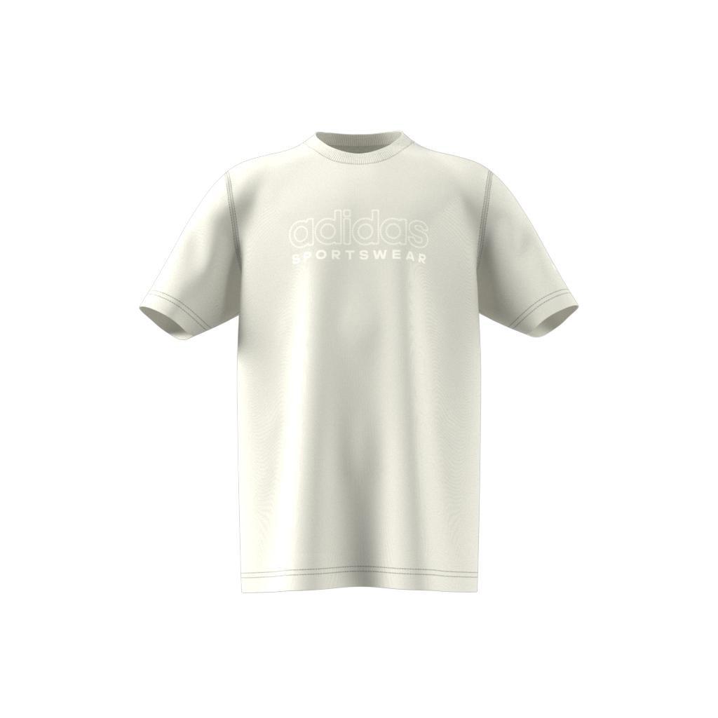 Unisex Kids ALL SZN Graphics T-Shirt, White, , large image number 9