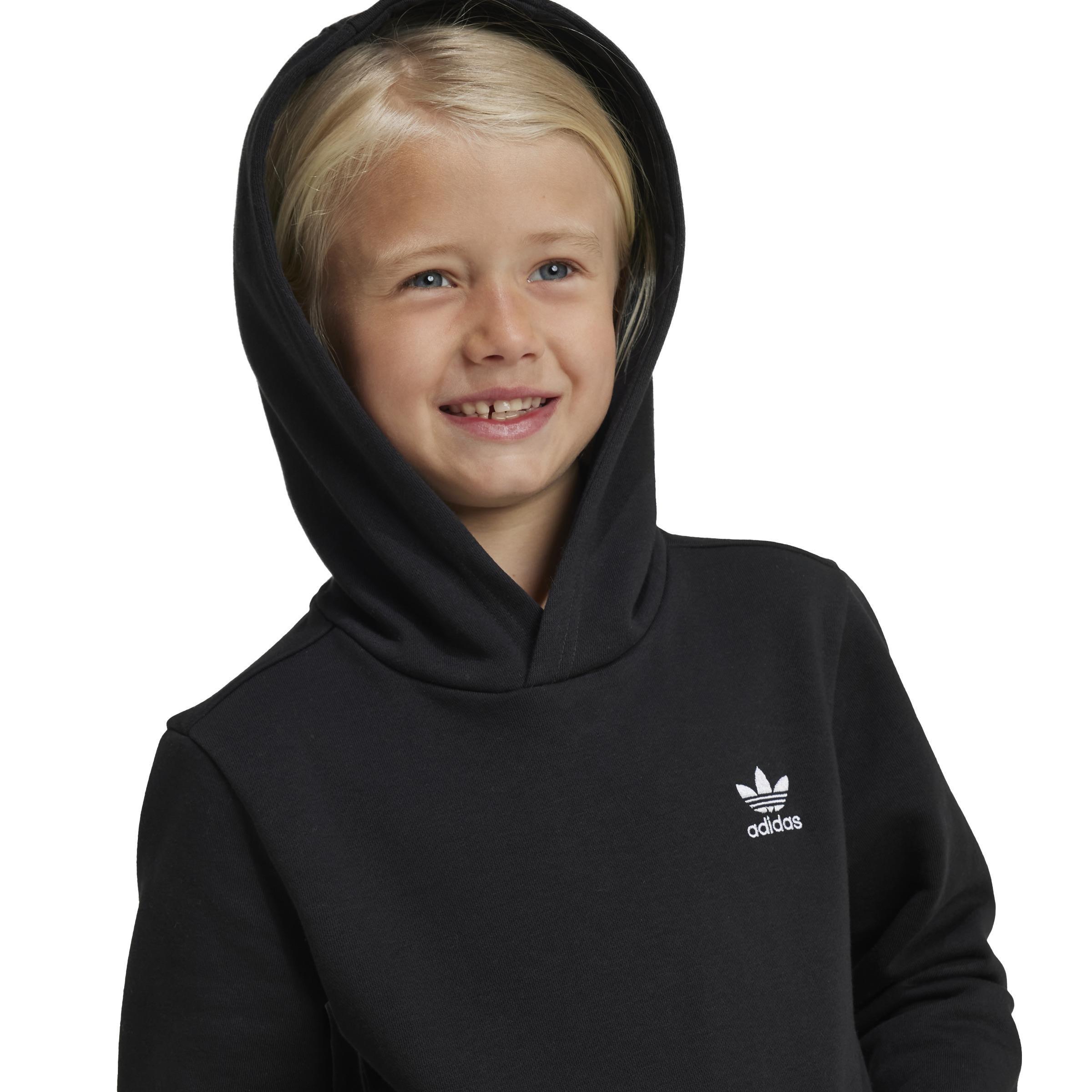 Unisex Kids 1/2 Zip Hoodie Cargo Set, Black, A901_ONE, large image number 3