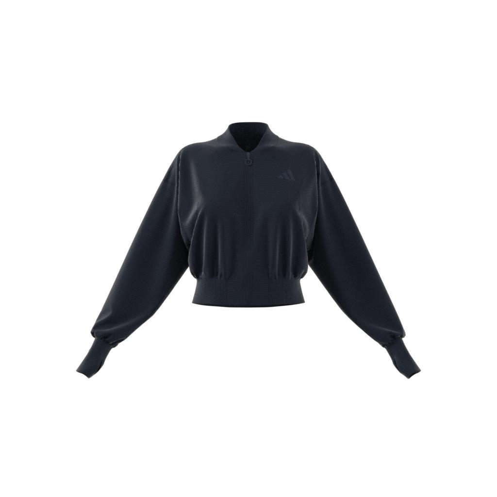 All Szn Rib Track Jacket, Blue, A901_ONE, large image number 2