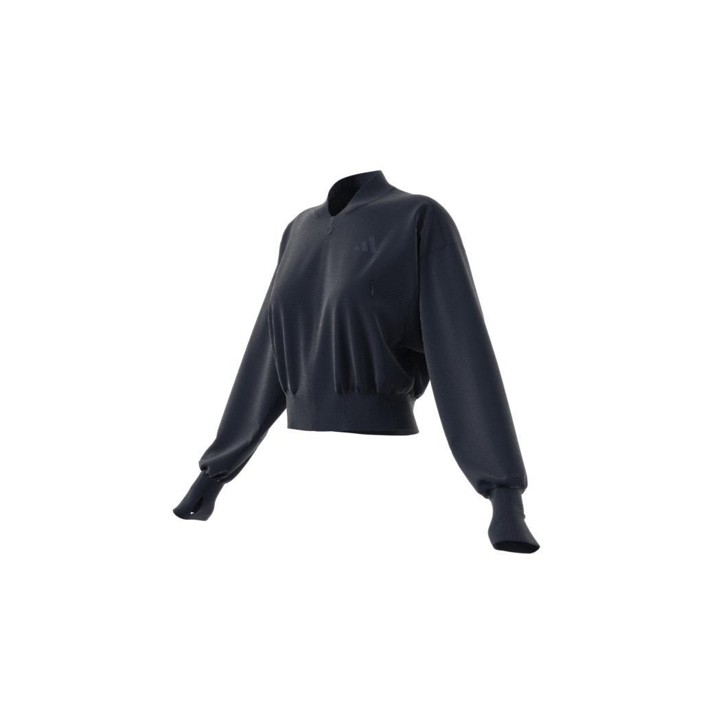 All Szn Rib Track Jacket, Blue, A901_ONE, large image number 6